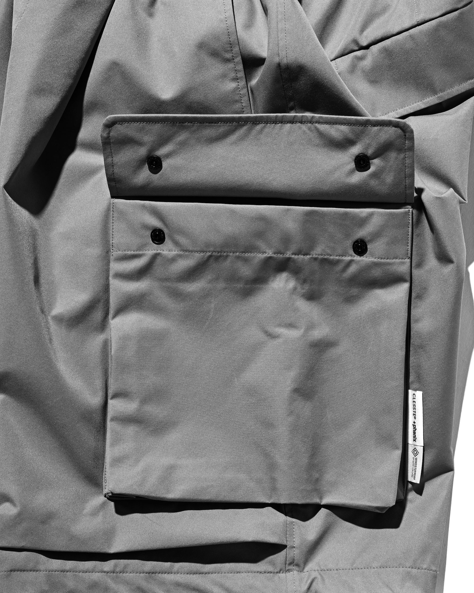 【3.4 WED 20:00- IN STOCK】+phenix WINDSTOPPER® by GORE-TEX LABS CITY MILITARY HALF PANTS 001 (CHARCOAL GRAY)