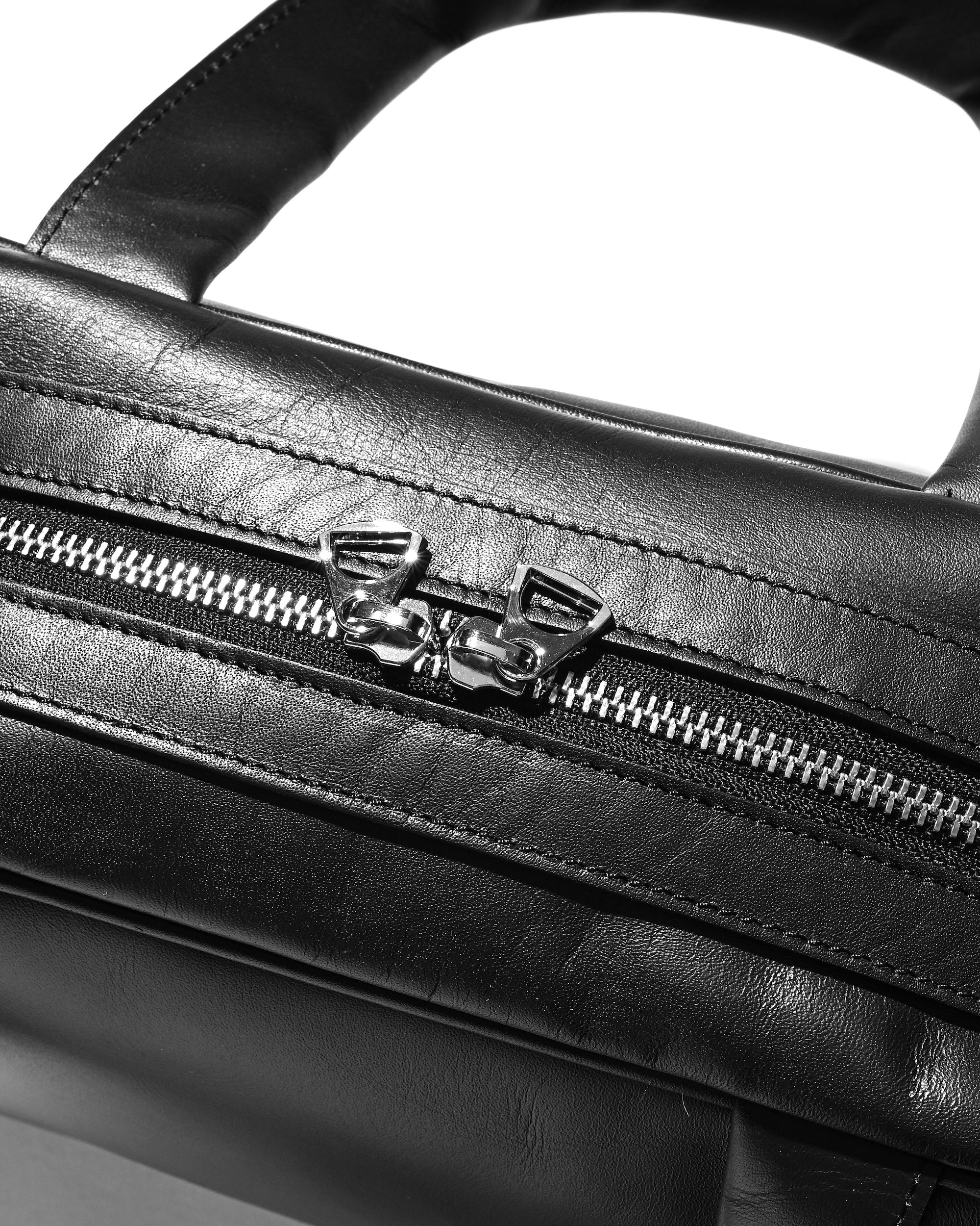 LEATHER 2WAY RECT BAG