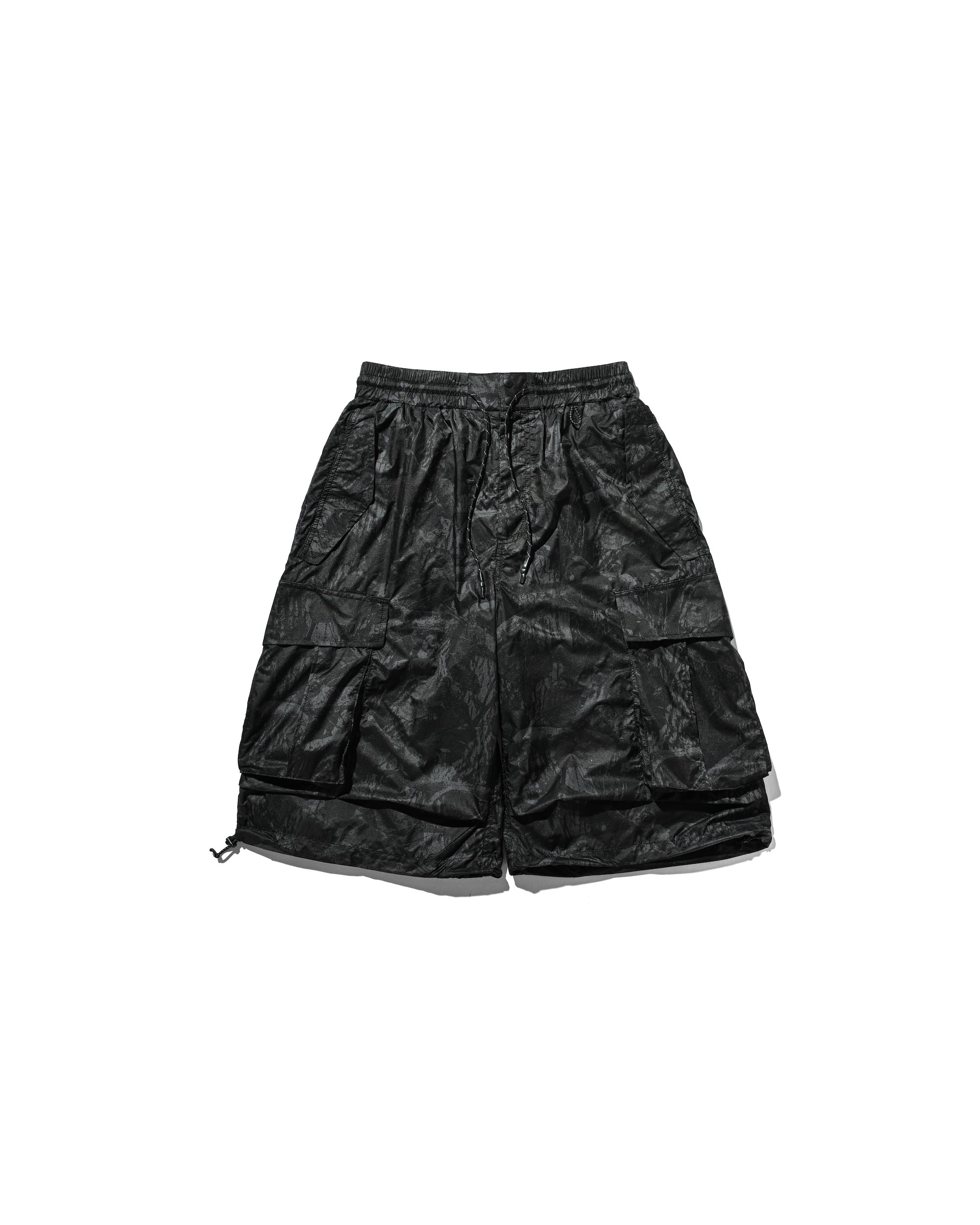【8.6 WED 20:00- IN STOCK】REAL TREE RIPSTOP NYLON CITY MILITARY HALF PANTS 003 (BLACK)