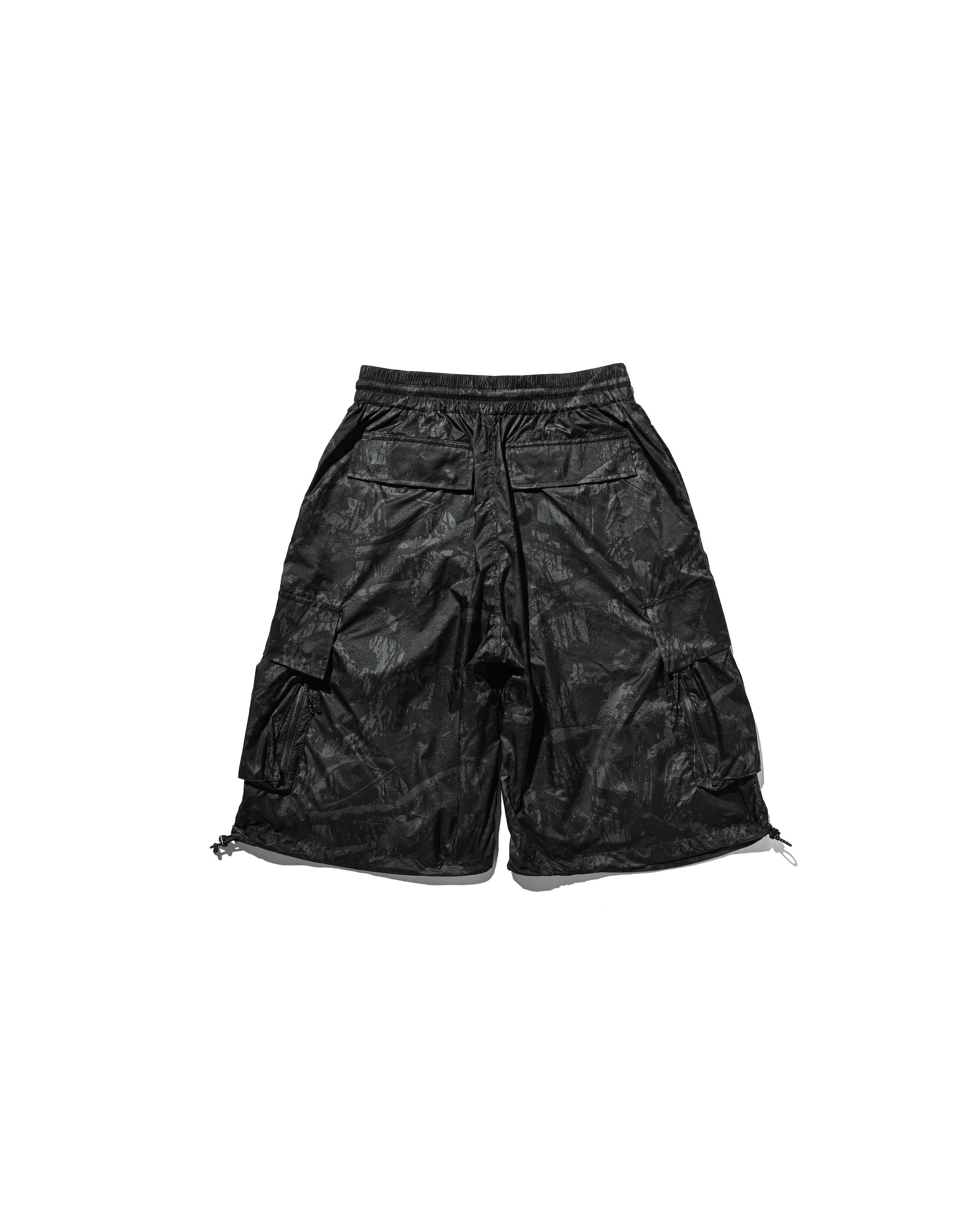 【8.6 WED 20:00- IN STOCK】REAL TREE RIPSTOP NYLON CITY MILITARY HALF PANTS 003 (BLACK)
