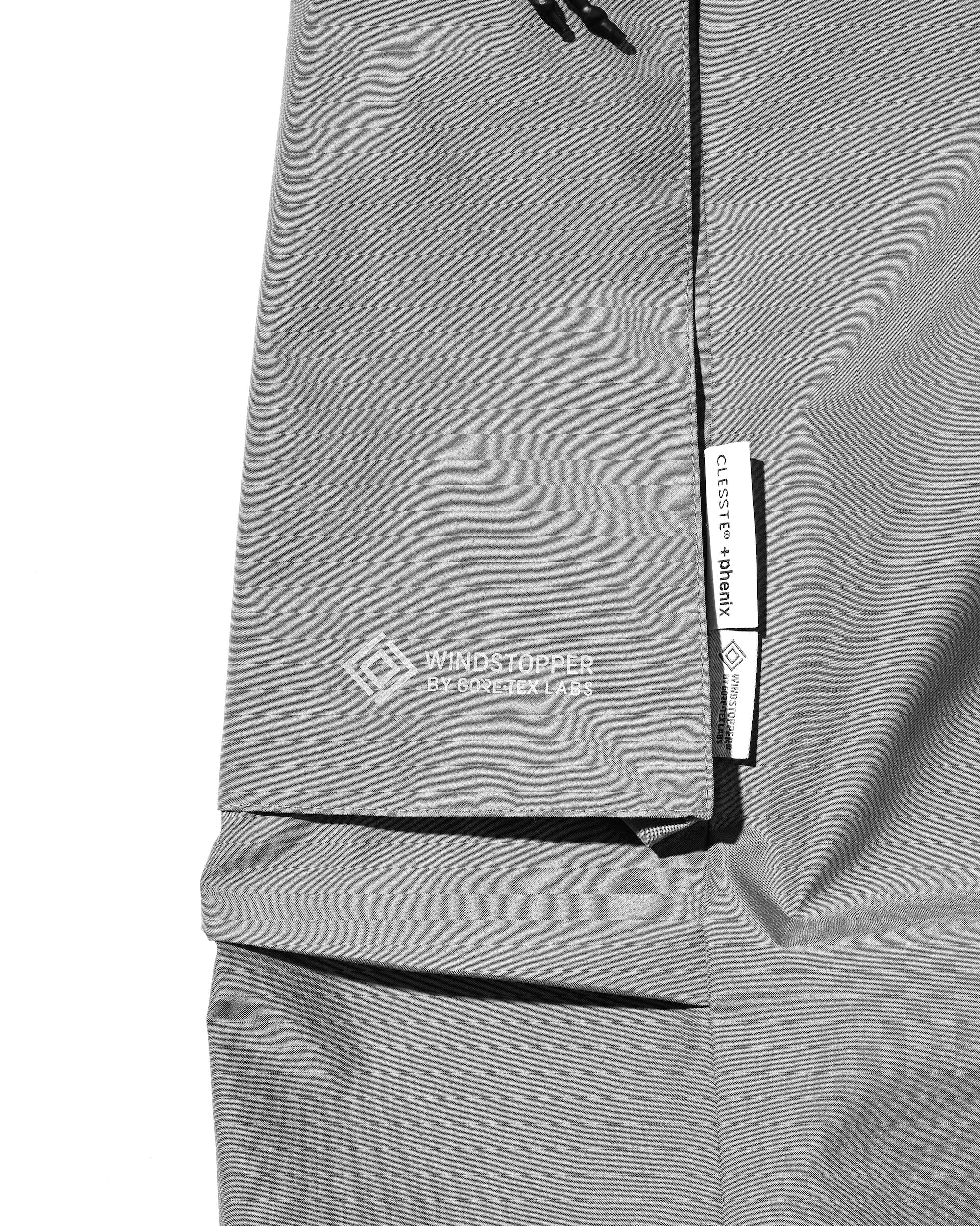 【2.25 WED 20:00- IN STOCK】+phenix WINDSTOPPER® by GORE-TEX LABS CITY MILITARY CURVE PANTS (CHARCOAL GRAY)