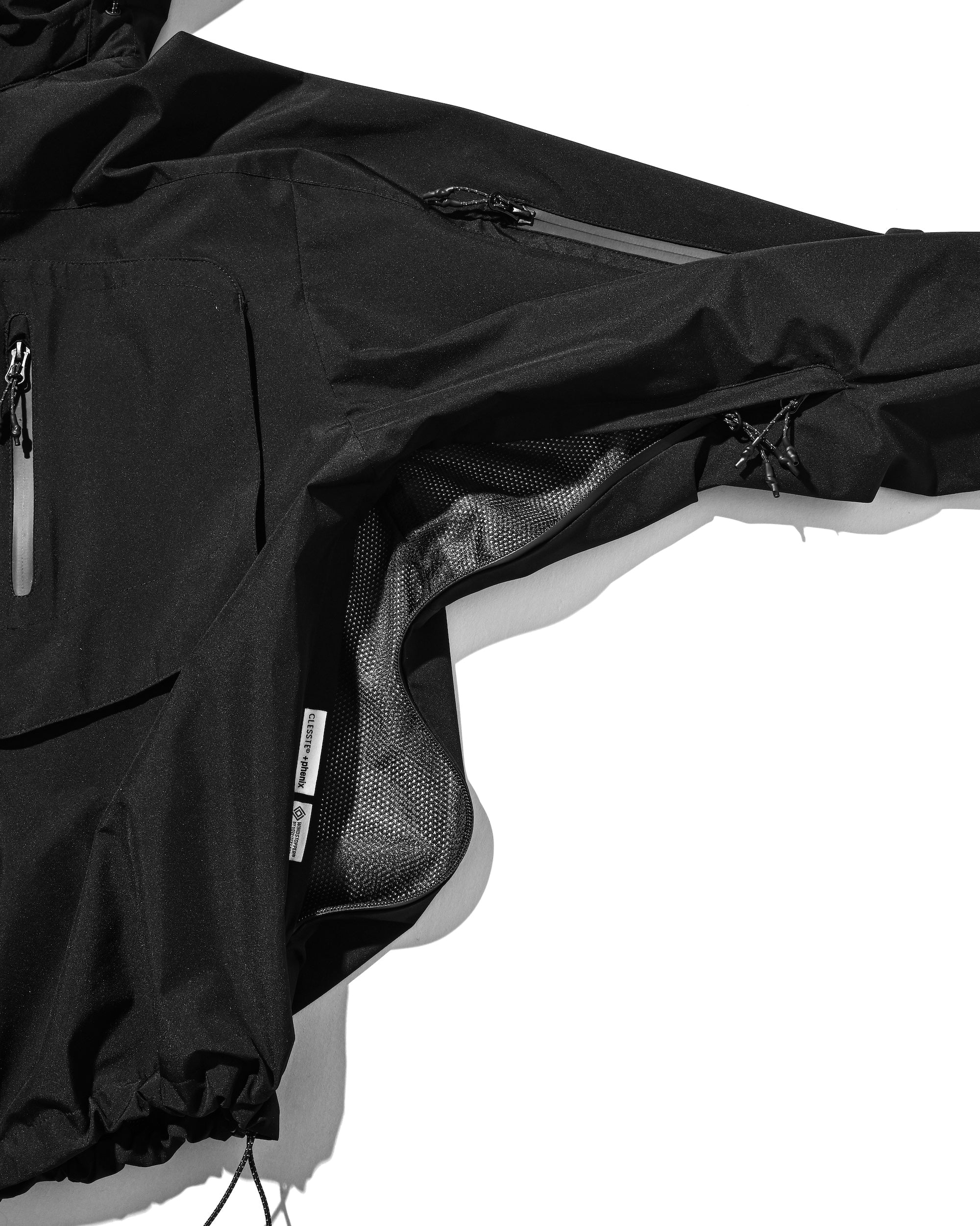 【3.4 WED 20:00- IN STOCK】+phenix WINDSTOPPER® by GORE-TEX LABS CITY HYDRO SHED JACKET (BLACK)
