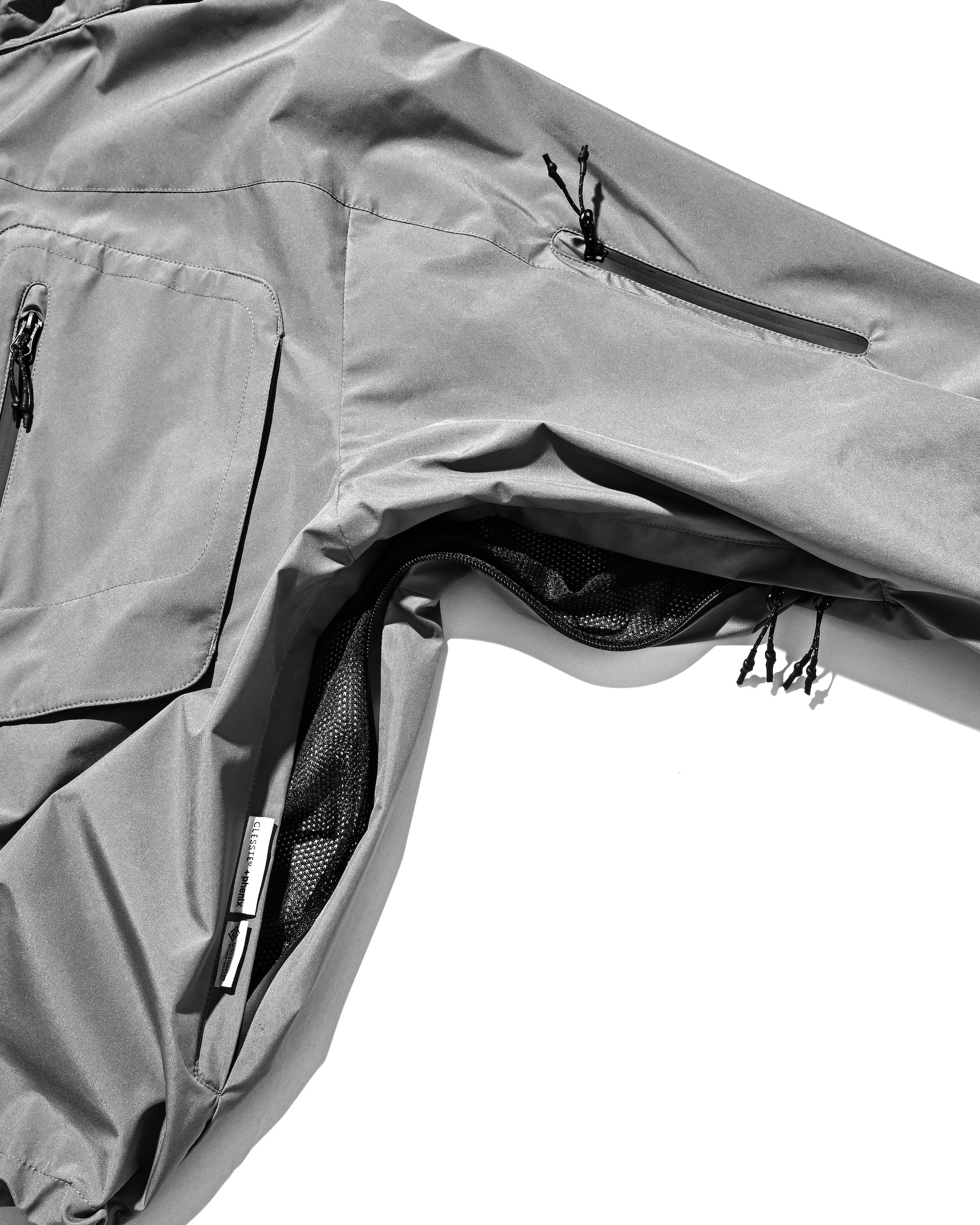 【3.4 WED 20:00- IN STOCK】+phenix WINDSTOPPER® by GORE-TEX LABS CITY HYDRO SHED JACKET (CHARCOAL GRAY)