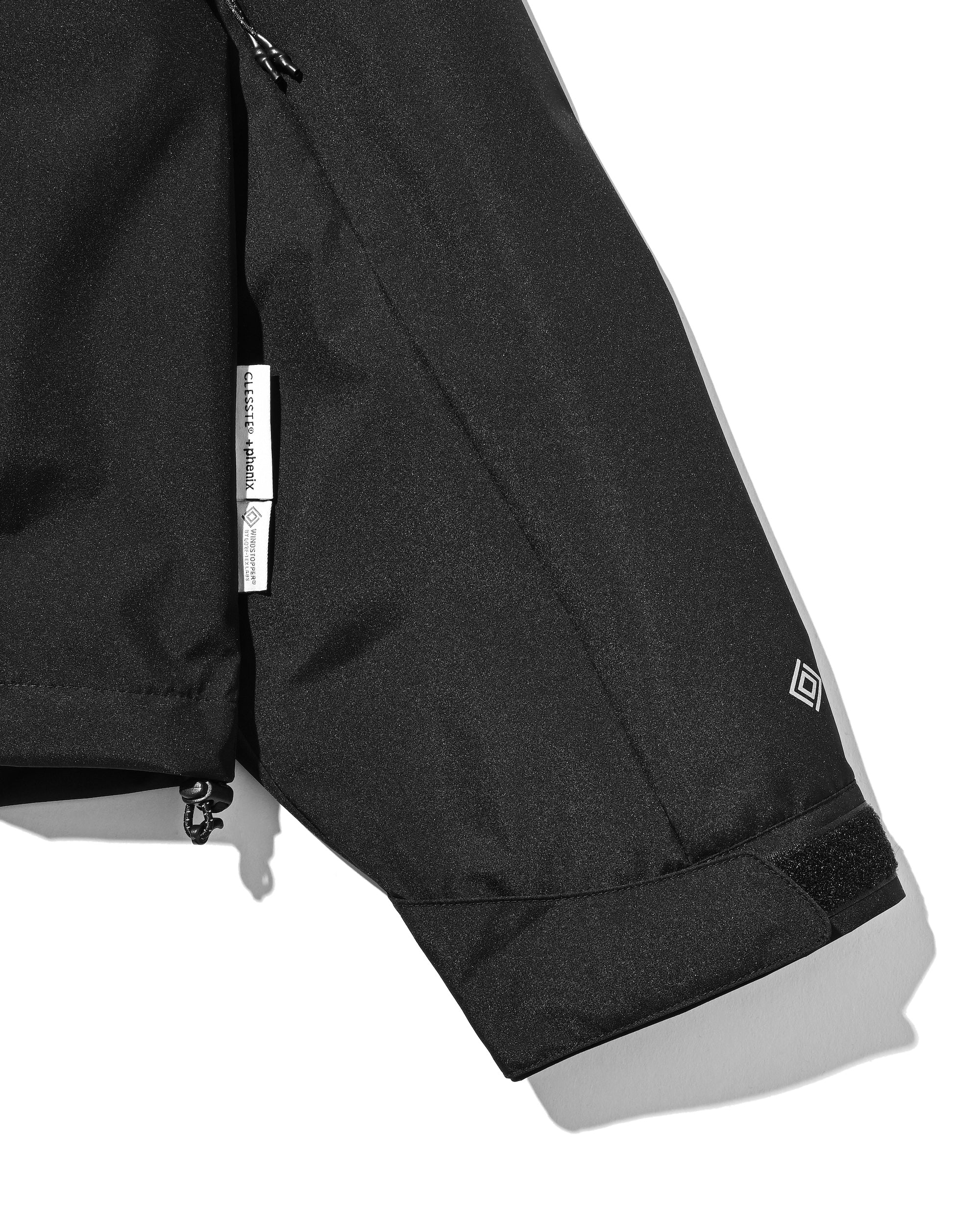 【2.25 WED 20:00- IN STOCK】+phenix WINDSTOPPER® by GORE-TEX LABS CITY SIDEWINDER JACKET (BLACK)