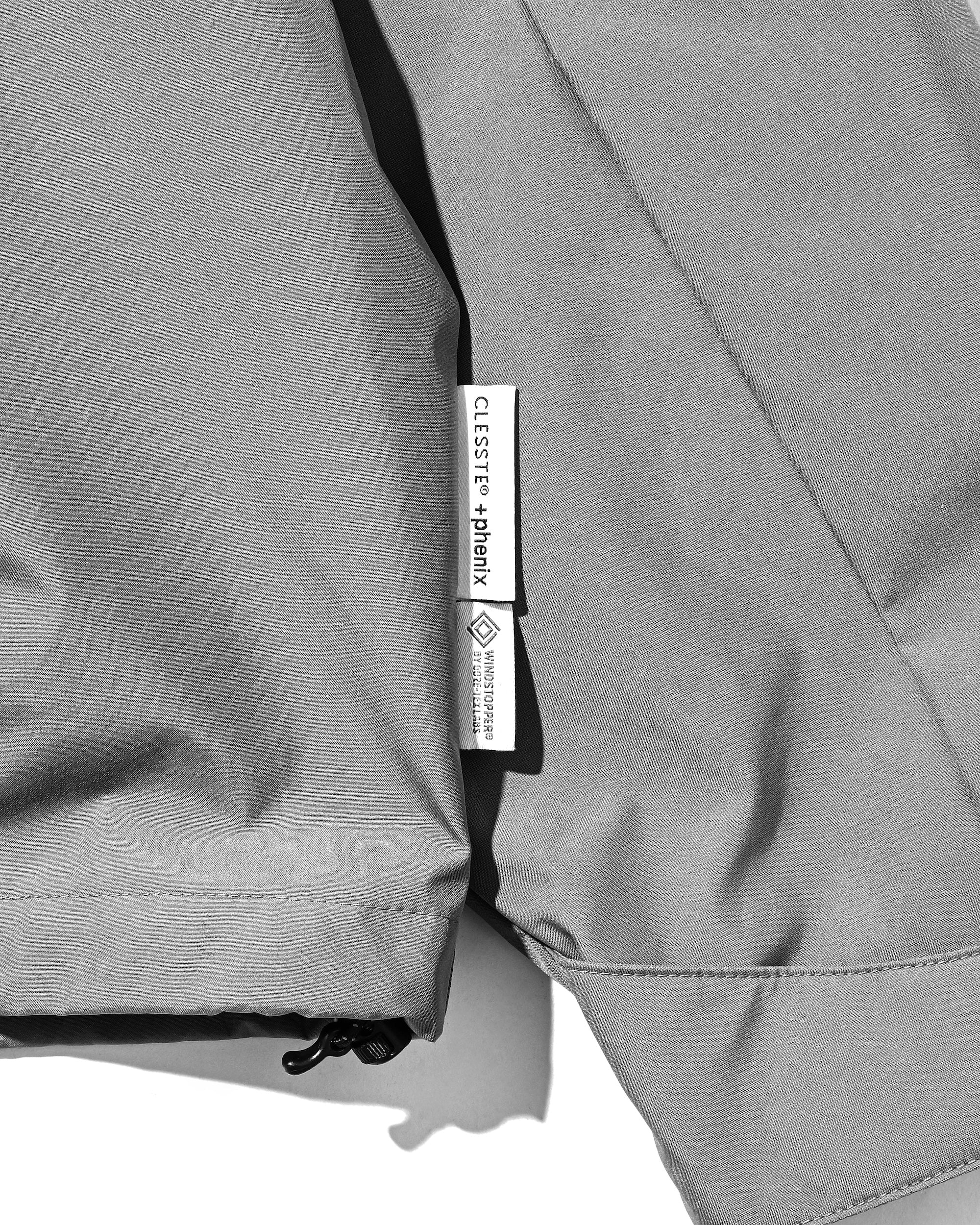 【2.25 WED 20:00- IN STOCK】+phenix WINDSTOPPER® by GORE-TEX LABS CITY SIDEWINDER JACKET (CHARCOAL GRAY)