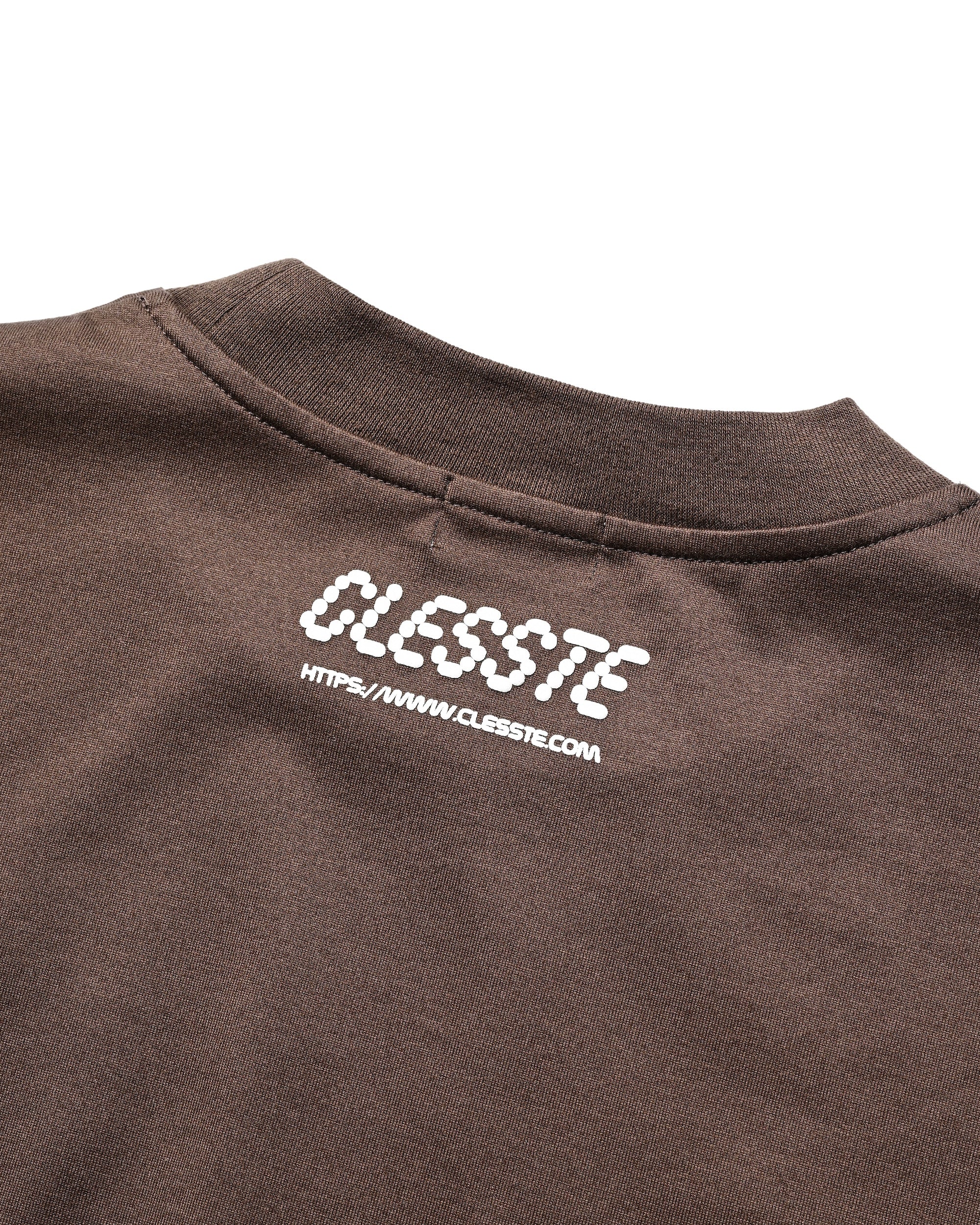 STAFF T-SHIRT WITH DRAWSTRINGS (BROWN)