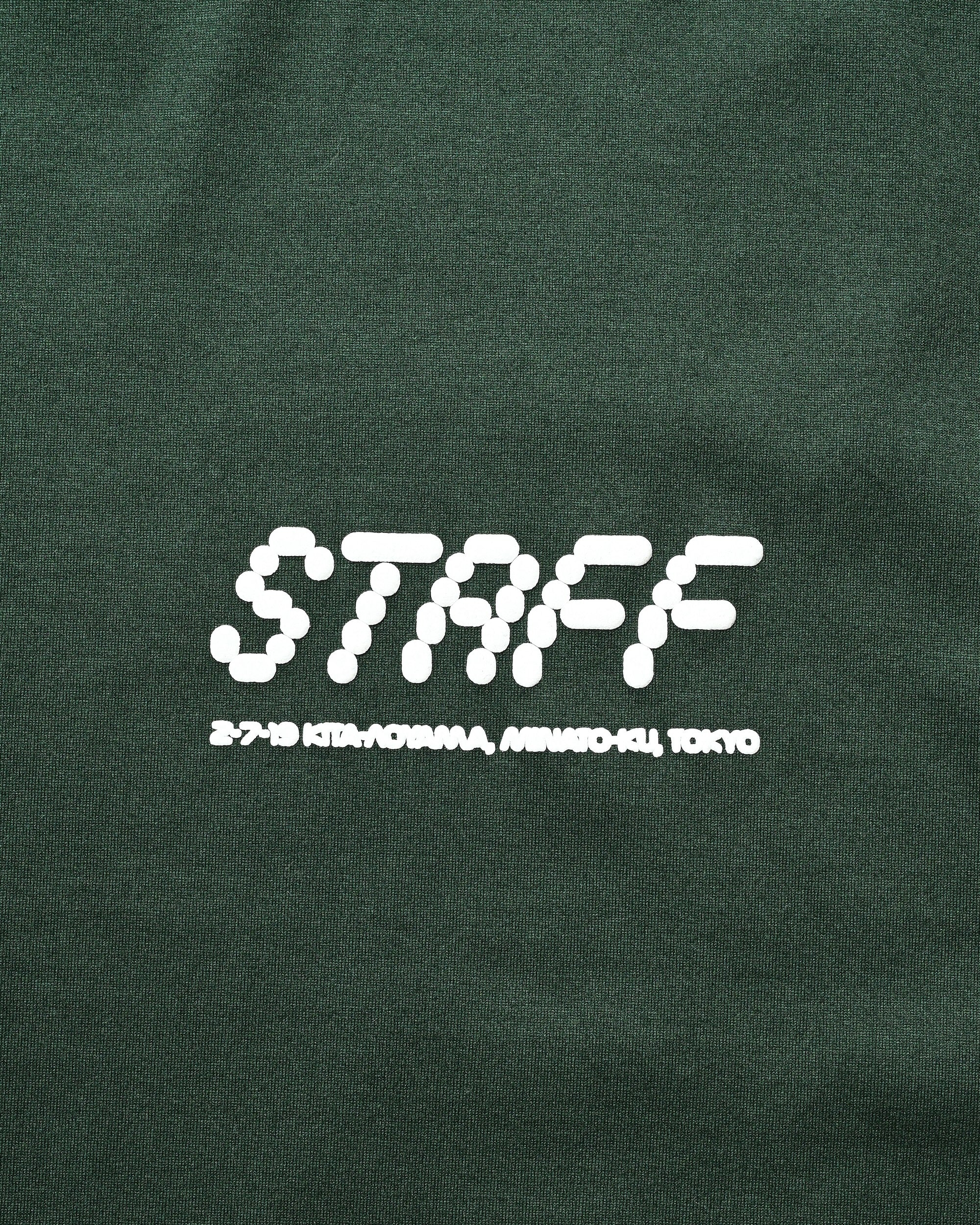 STAFF T-SHIRT WITH DRAWSTRINGS (GREEN)