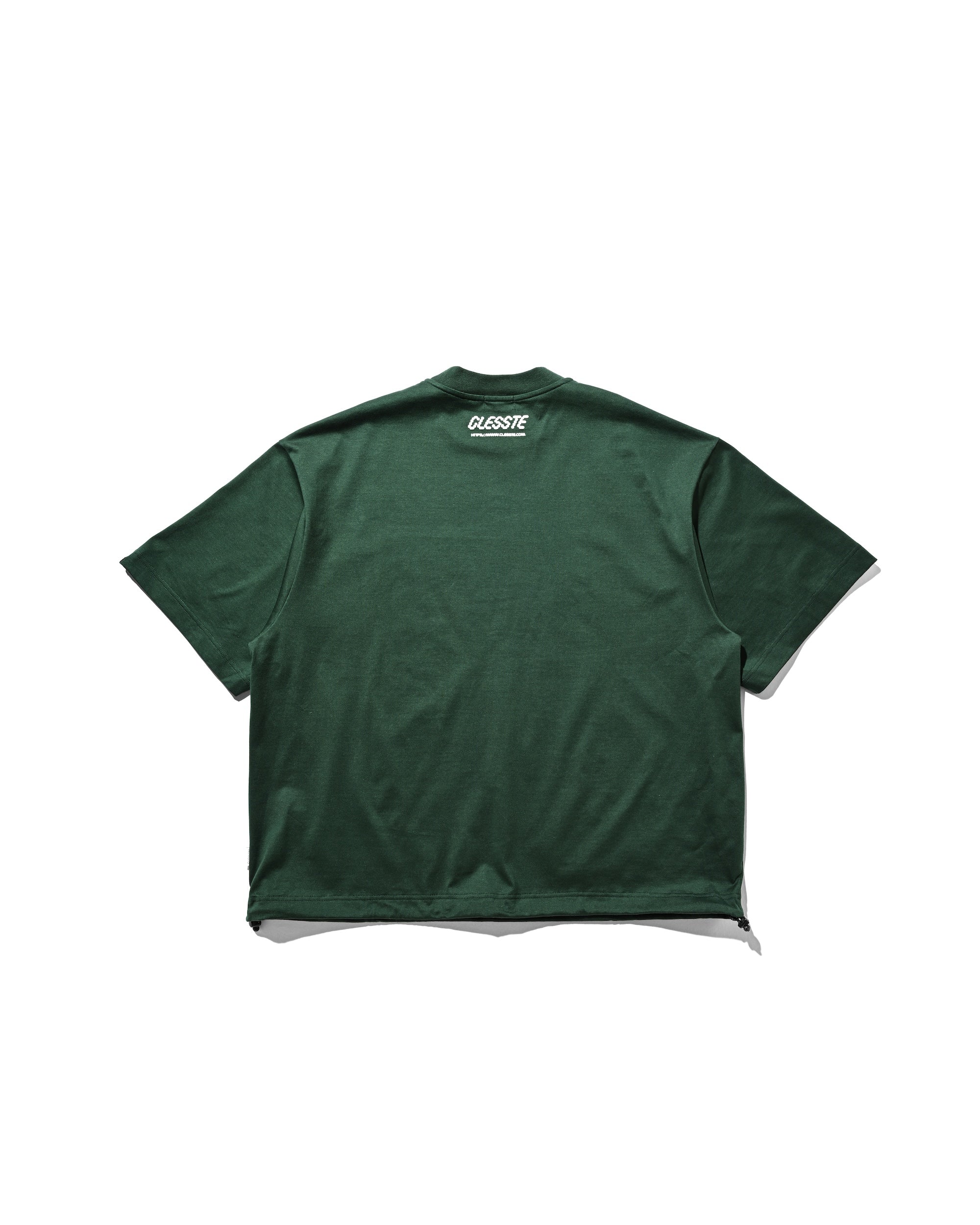 STAFF T-SHIRT WITH DRAWSTRINGS (GREEN)