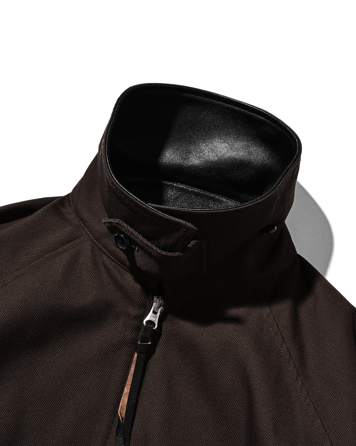 【10.7 WED 20:00- IN STOCK】 WOOL KERSEY CITY UTILITY BALLOON JACKET (BROWN)