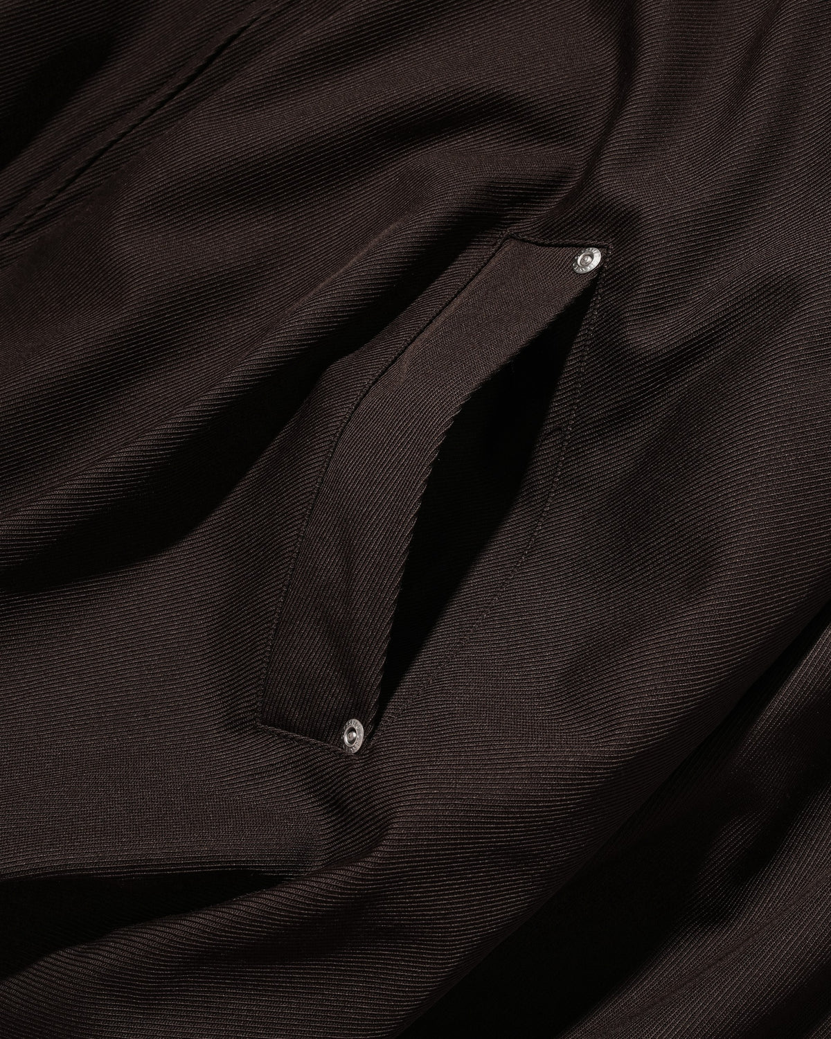 【10.7 WED 20:00- IN STOCK】 WOOL KERSEY CITY UTILITY BALLOON JACKET (BROWN)