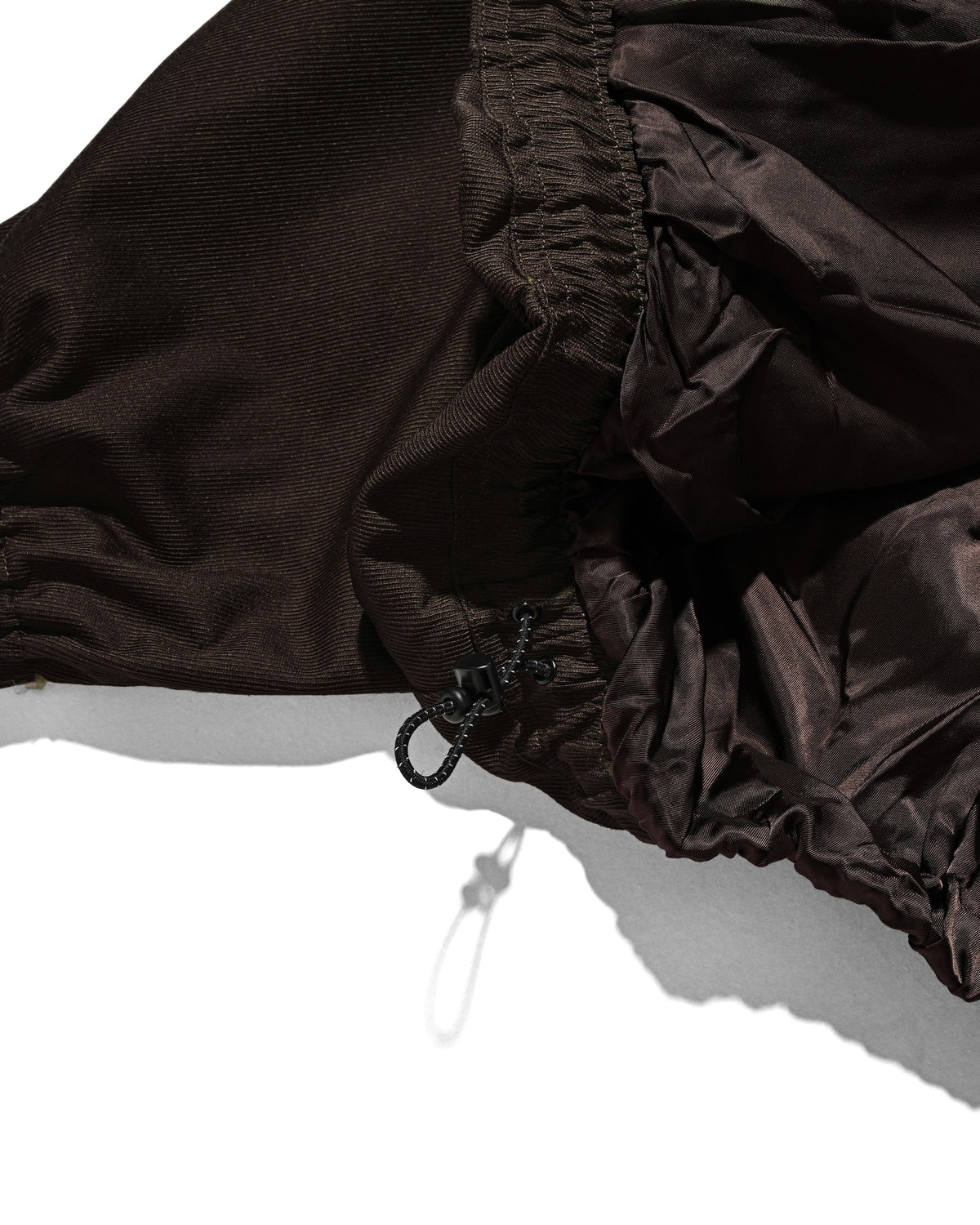 【10.7 WED 20:00- IN STOCK】 WOOL KERSEY CITY UTILITY BALLOON JACKET (BROWN)