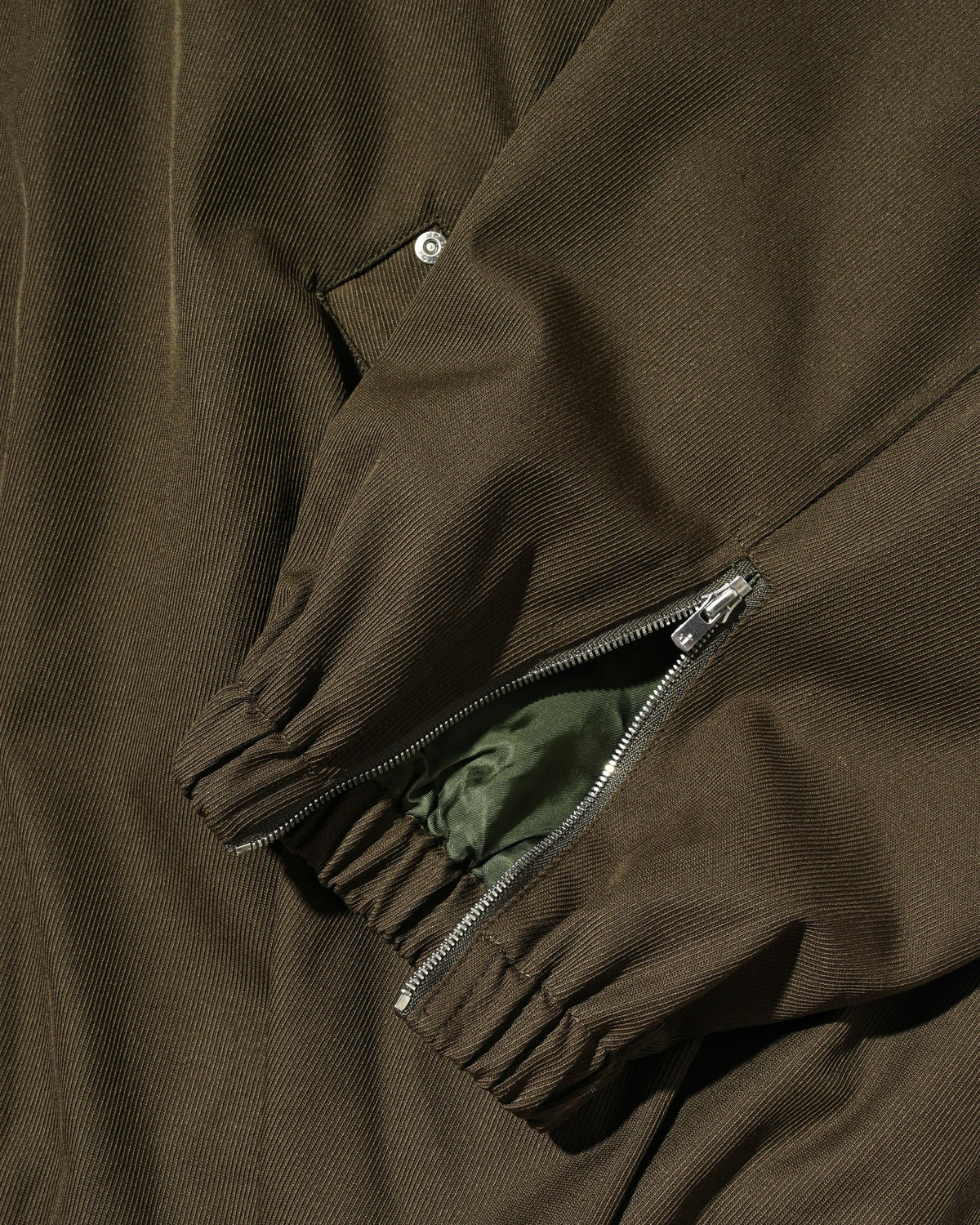 【10.7 WED 20:00- IN STOCK】 WOOL KERSEY CITY UTILITY BALLOON JACKET (OLIVE)