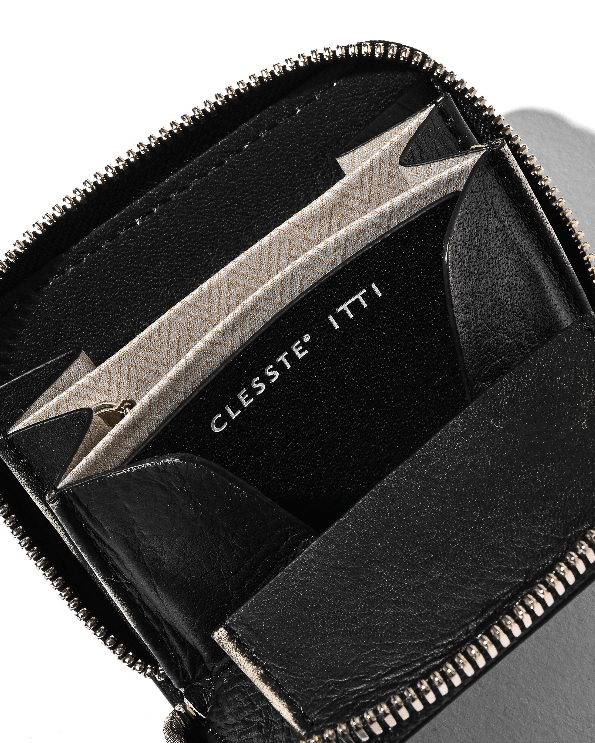 【5.23 SAT 20:00- IN STOCK】【EX.】CRISTY COIN CARD WLT (BLACK)