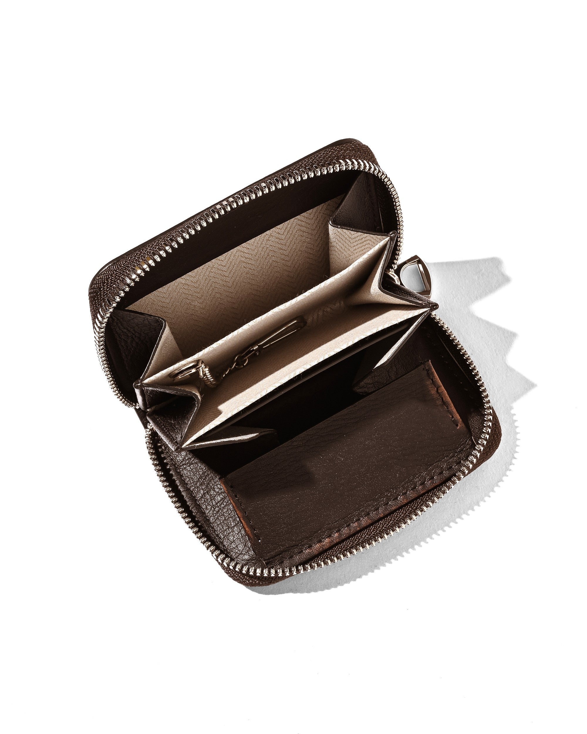【5.23 SAT 20:00- IN STOCK】【EX.】CRISTY COIN CARD WLT (BROWN)