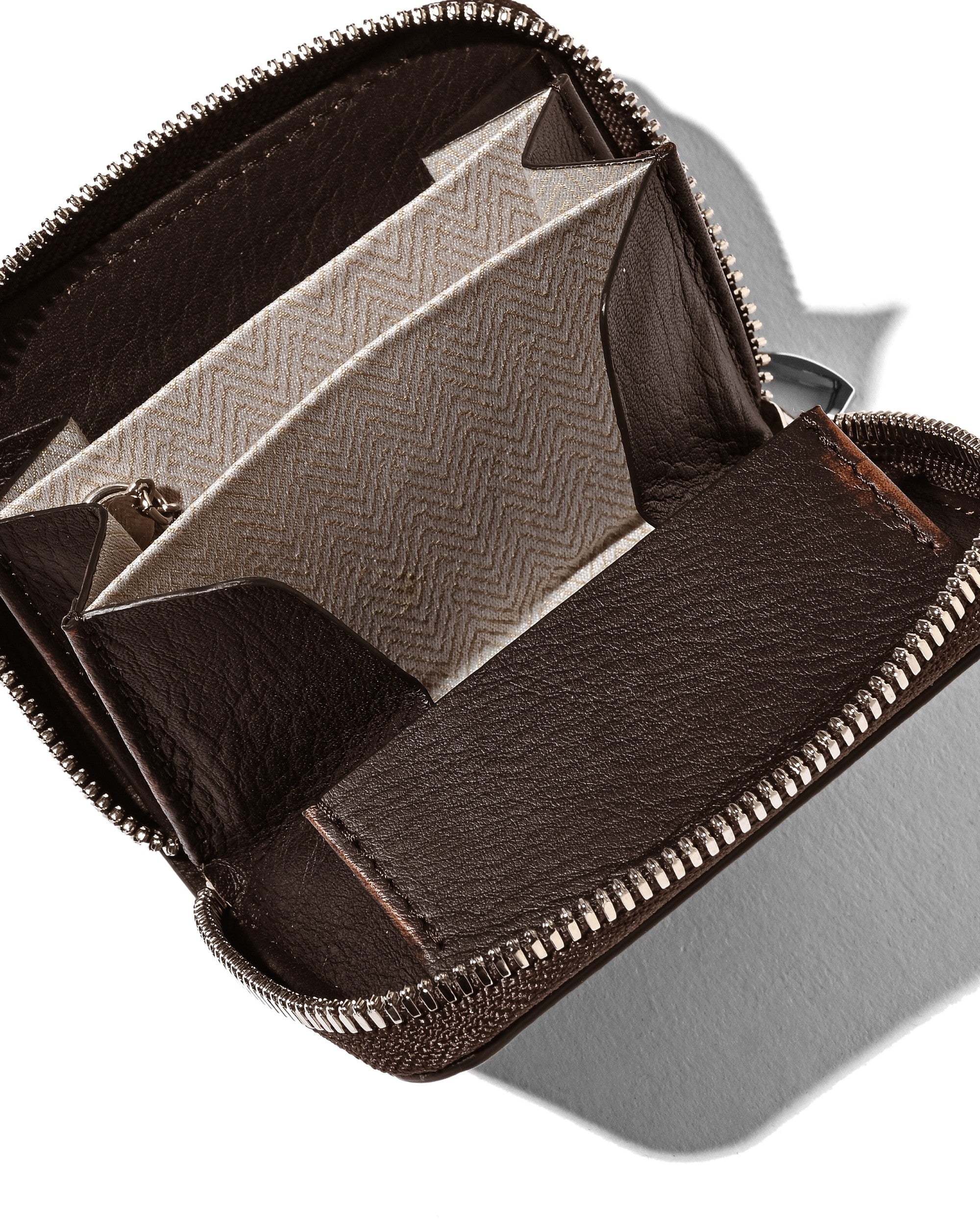 【5.23 SAT 20:00- IN STOCK】【EX.】CRISTY COIN CARD WLT (BROWN)