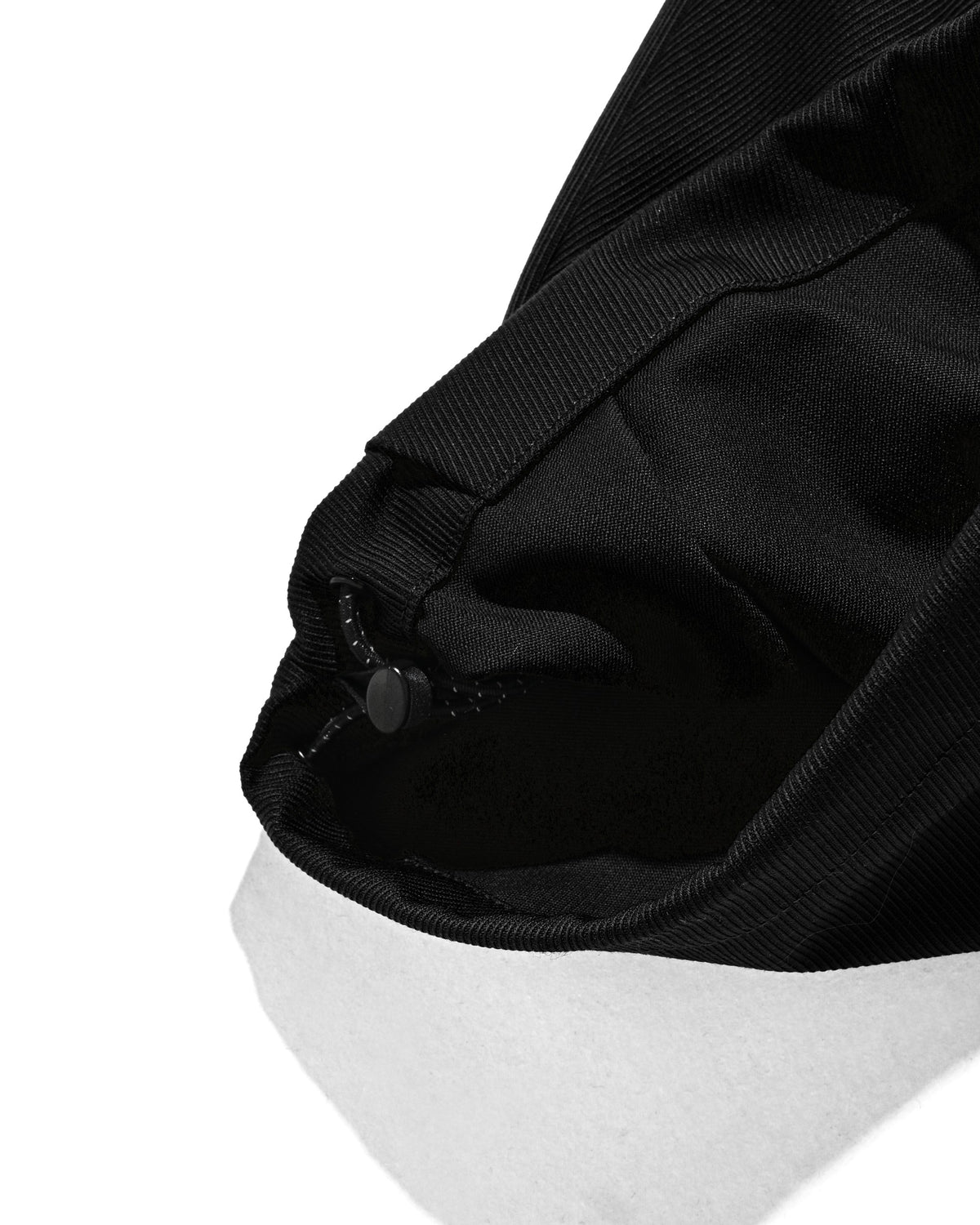 【10.7 WED 20:00- IN STOCK】 WOOL KERSEY CITY WIDE TAPERED BALLOON PANTS (BLACK)
