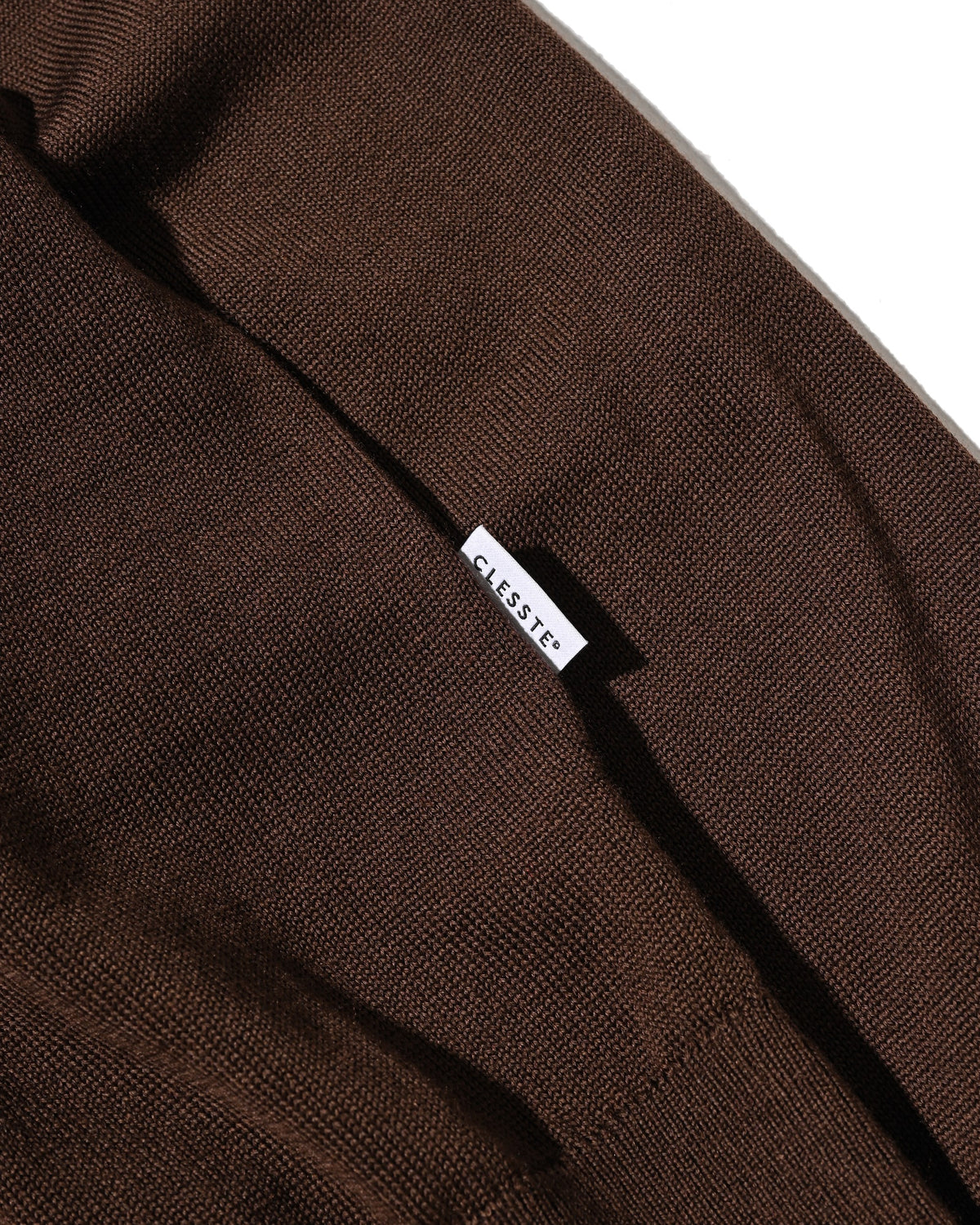 【10.31 SAT 20:00- IN STOCK】 12G WOOL V-NECK KNIT PULLOVER (BROWN)