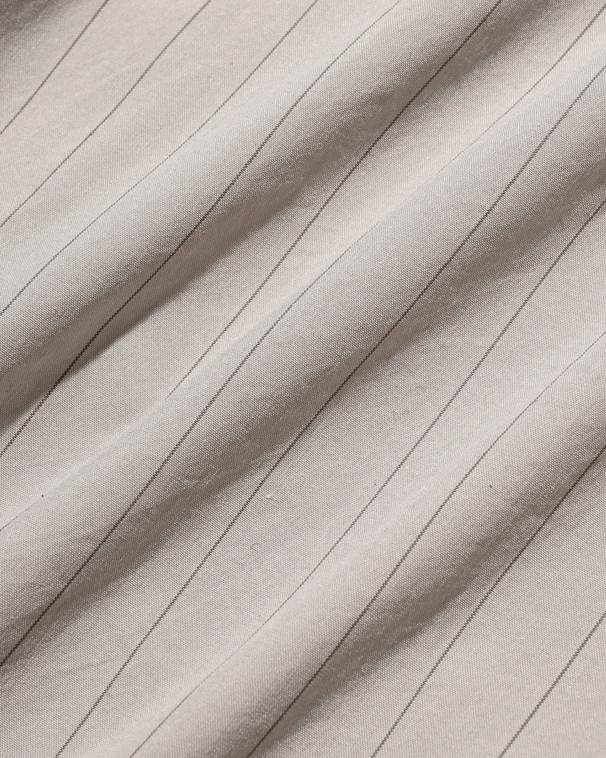 【10.14 WED 20:00- IN STOCK】 STRIPED EVERYDAY BOX FIT L/S SHIRT (GRAY STRIPE)