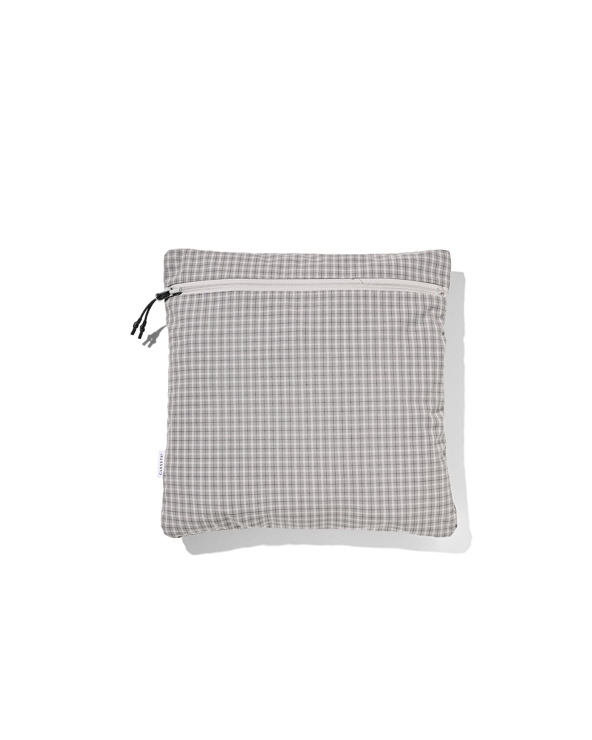 PACKABLE CITY ANORAK PARKA  (GRAY(MINI CHECK))