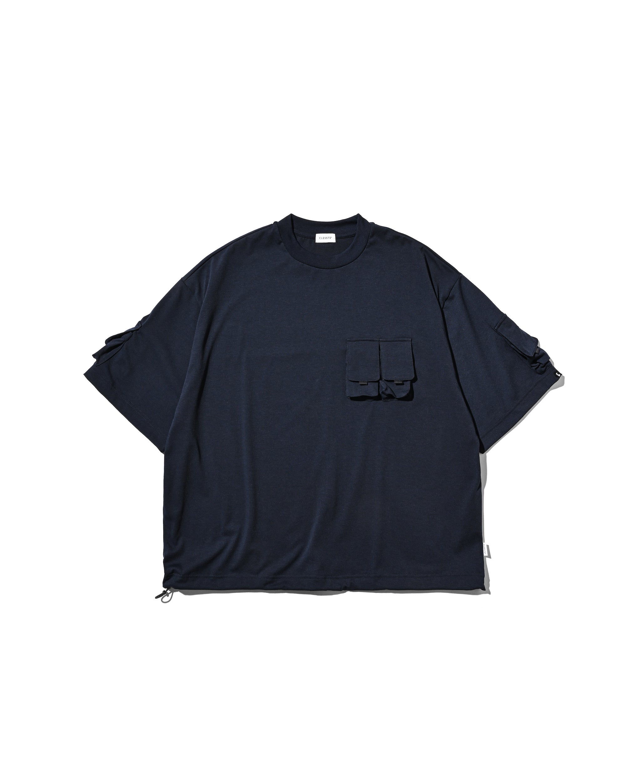 【7.1 WED 20:00- IN STOCK】MULTI POCKET S/S T-SHIRT (NAVY)
