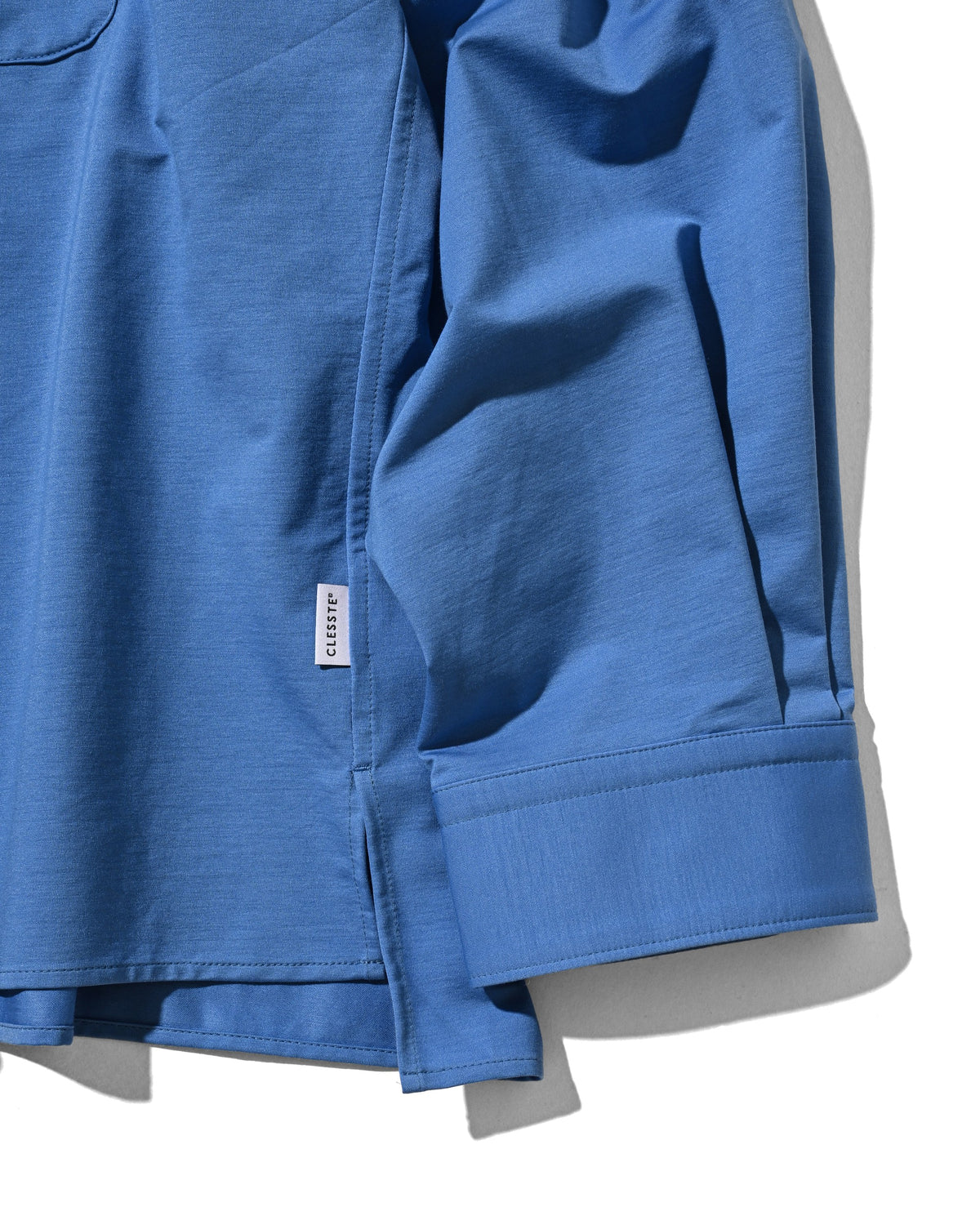 【10.14 WED 20:00- IN STOCK】 46G KNIT EVERYDAY BOX L/S SHIRT (SAX BLUE)