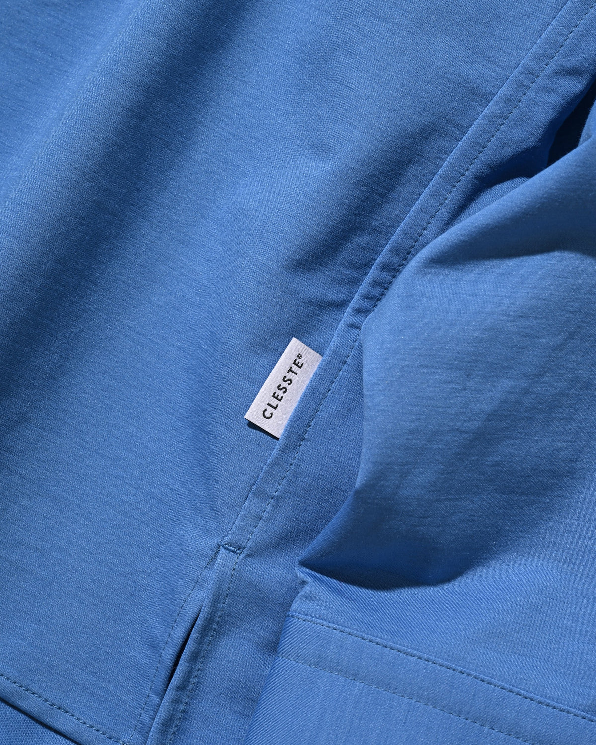 【10.14 WED 20:00- IN STOCK】 46G KNIT EVERYDAY BOX L/S SHIRT (SAX BLUE)