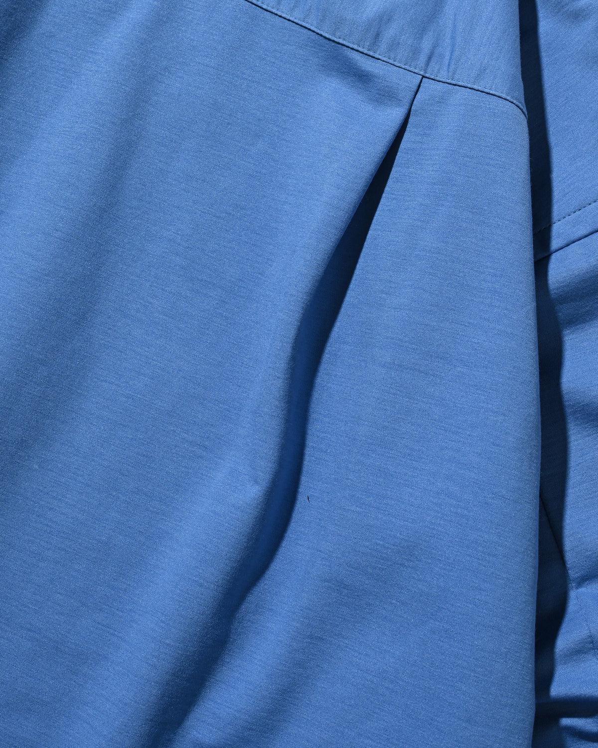 【10.14 WED 20:00- IN STOCK】 46G KNIT EVERYDAY BOX L/S SHIRT (SAX BLUE)