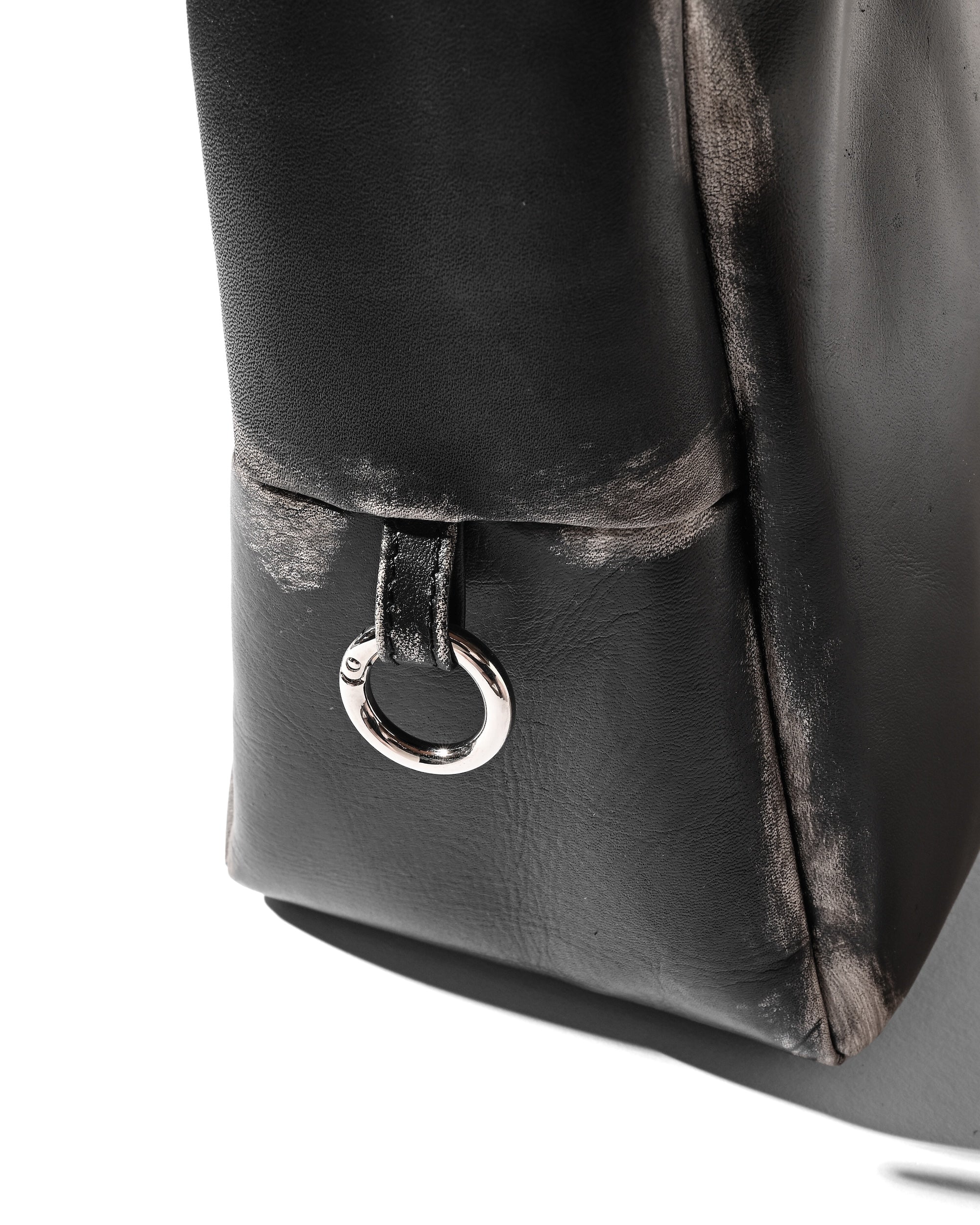 【10.4 SAT 20:00- IN STOCK】VINTAGE LEATHER HOLIDAY BAG (BLACK)