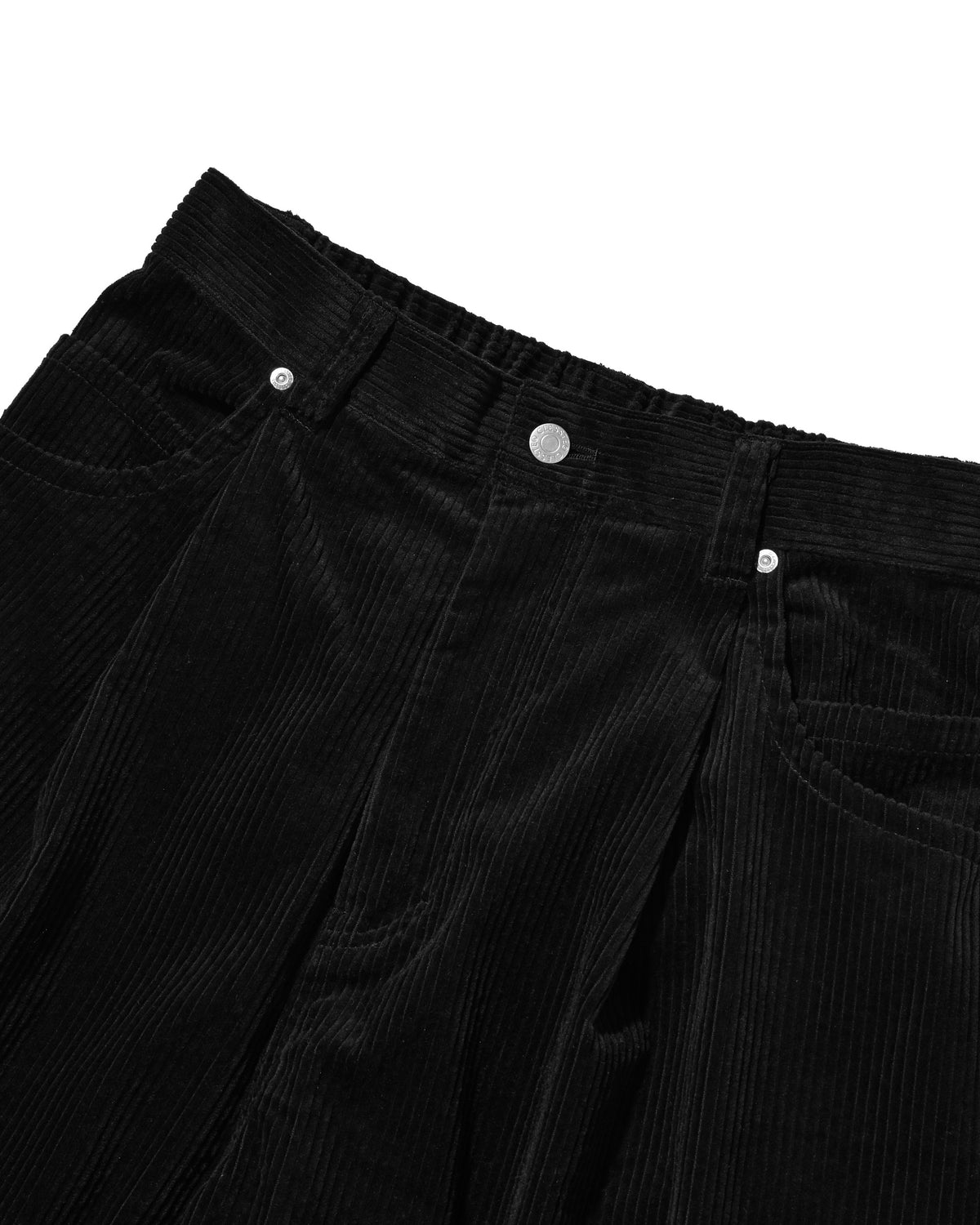 【10.21 WED 20:00- IN STOCK】 CORDUROY CITY MASSIVE UTILITY PANTS (BLACK)