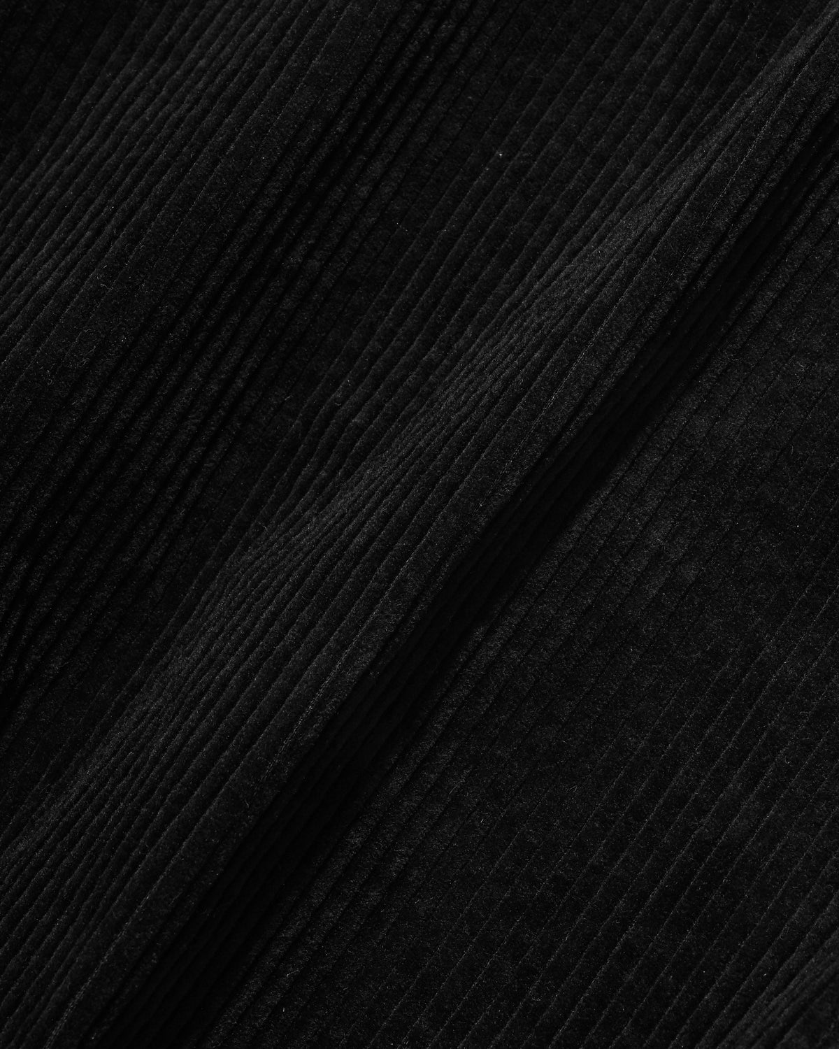 【10.21 WED 20:00- IN STOCK】 LEATHER COLLAR CORDUROY CITY UTILITY BALLOON JACKET (BLACK)