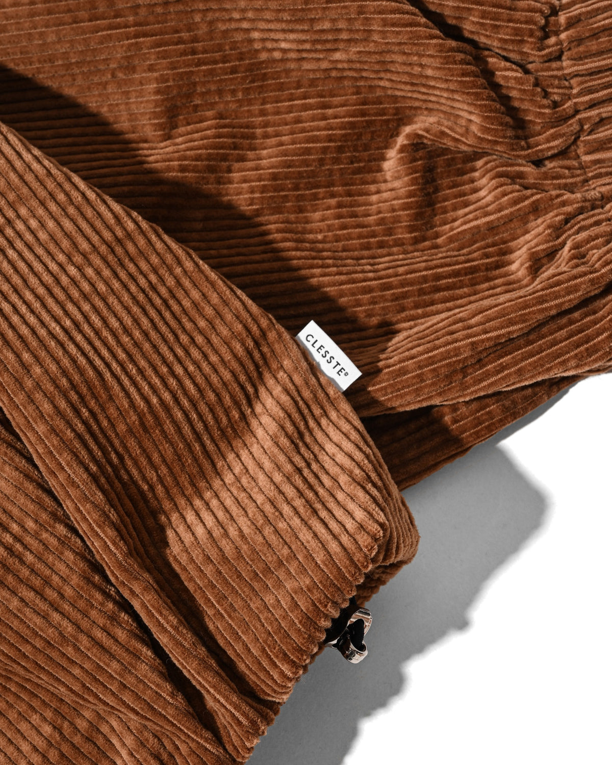 【10.21 WED 20:00- IN STOCK】 LEATHER COLLAR CORDUROY CITY UTILITY BALLOON JACKET (CAMEL)