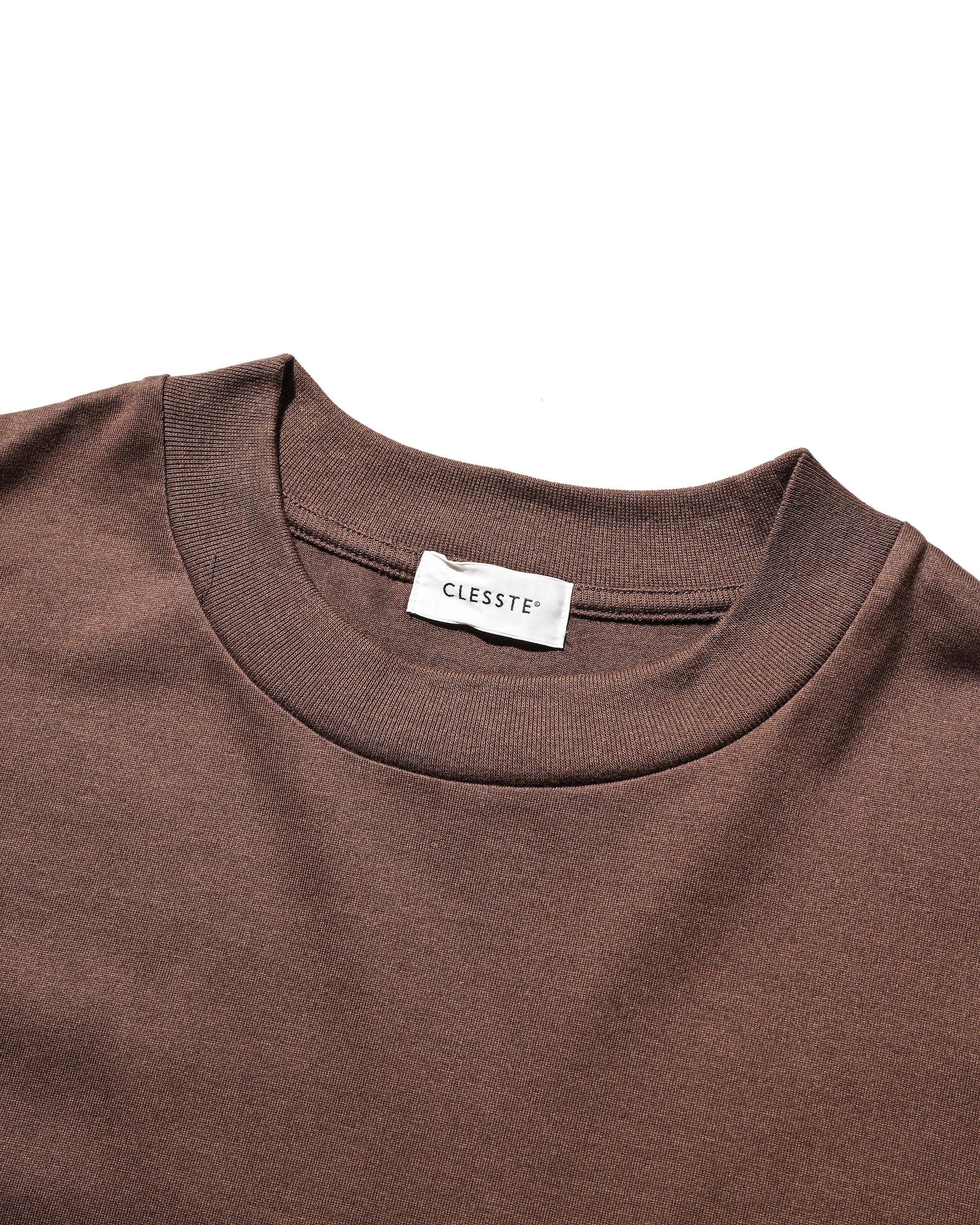 【8.23 SAT 20:00- IN STOCK】BUBBLE LOGO PRINT MASSIVE T-SHIRT WITH DRAWSTRINGS (BROWN)