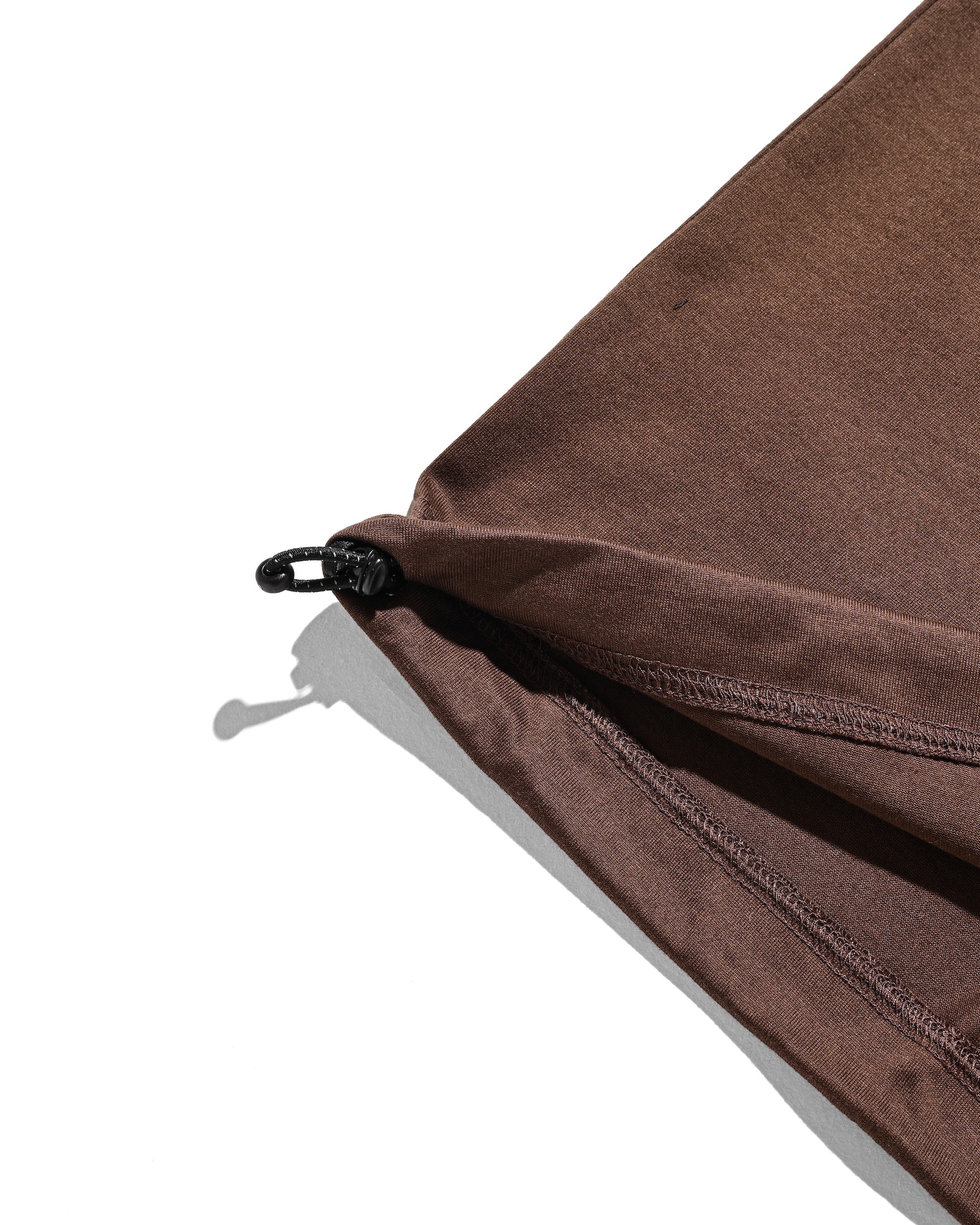 【8.23 SAT 20:00- IN STOCK】BUBBLE LOGO PRINT MASSIVE T-SHIRT WITH DRAWSTRINGS (BROWN)