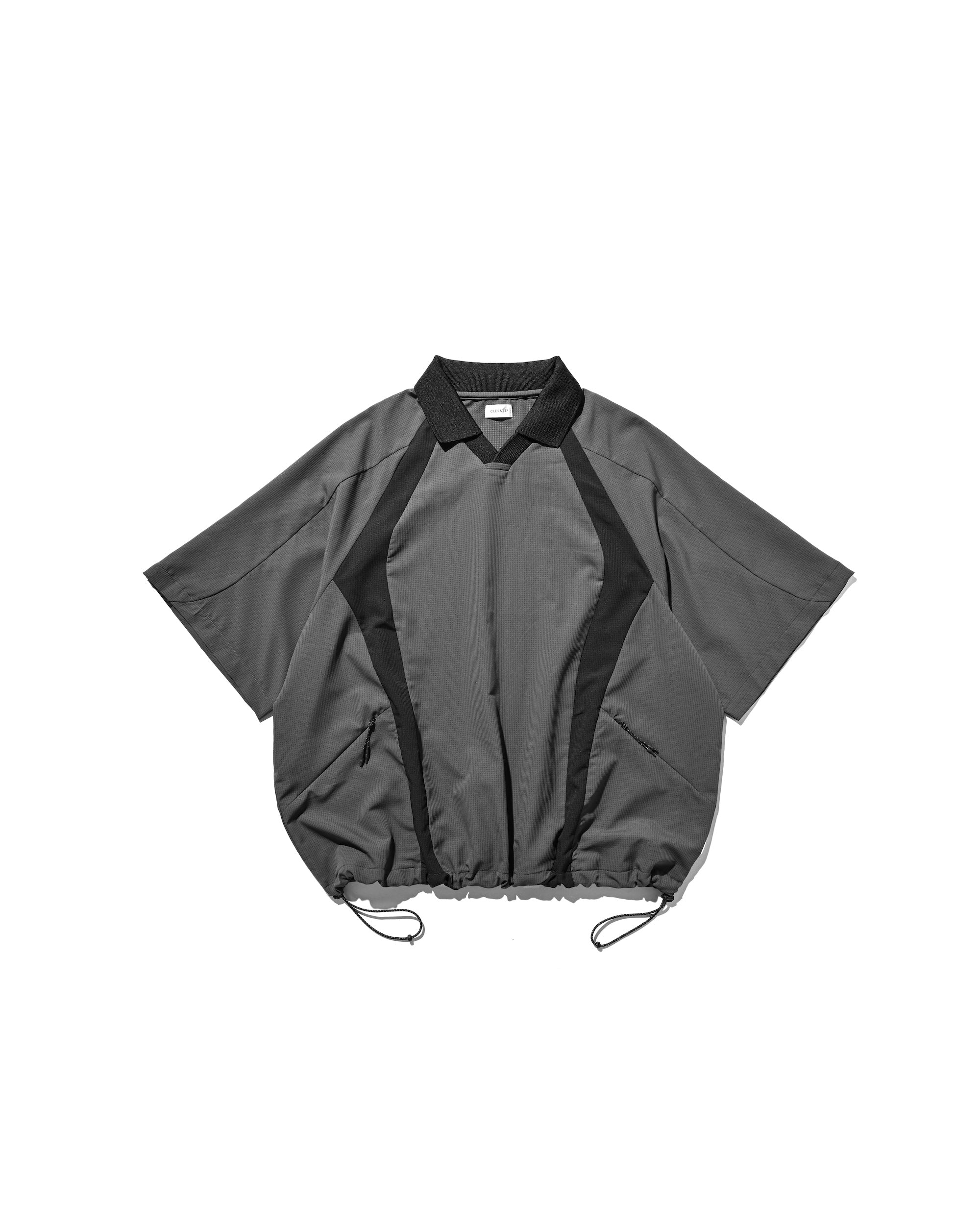【8.2 SAT 20:00- IN STOCK】ACTIVE CITY GAME SHIRT (GRAY×BLACK)