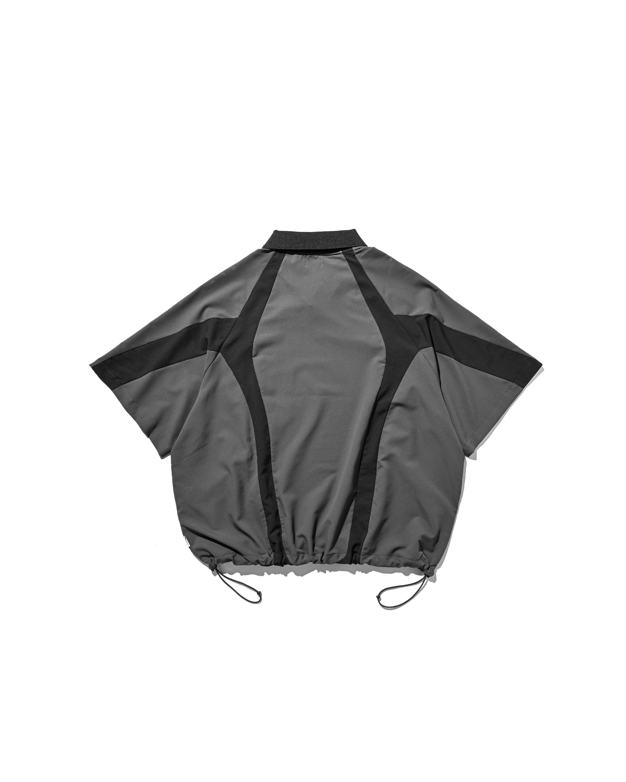 【8.2 SAT 20:00- IN STOCK】ACTIVE CITY GAME SHIRT (GRAY×BLACK)