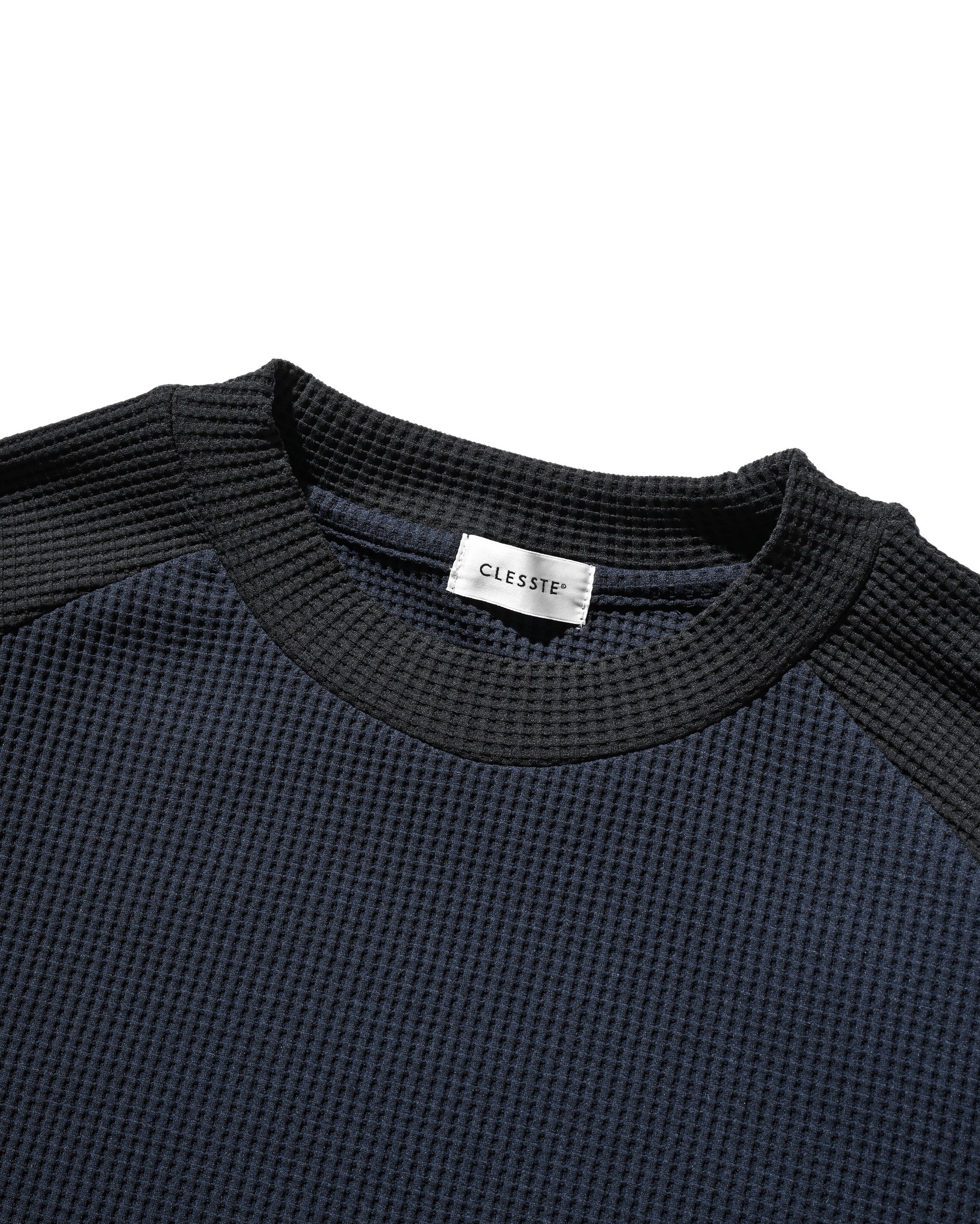 【6.3 WED 20:00- IN STOCK】CITY LIGHT THERMAL RAGLAN S/S T-SHIRT WITH DRAWSTRINGS (NAVY×BLACK)