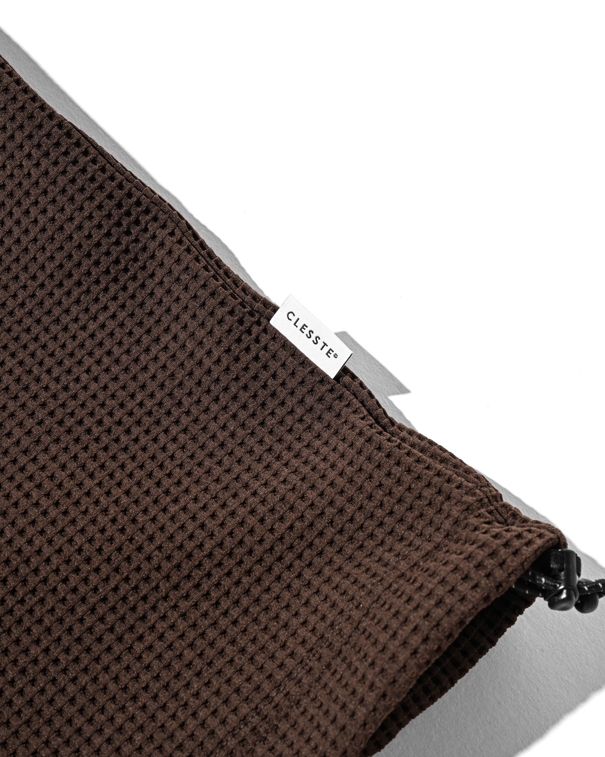 【6.3 WED 20:00- IN STOCK】CITY LIGHT THERMAL RAGLAN S/S T-SHIRT WITH DRAWSTRINGS (BROWN×BLACK)