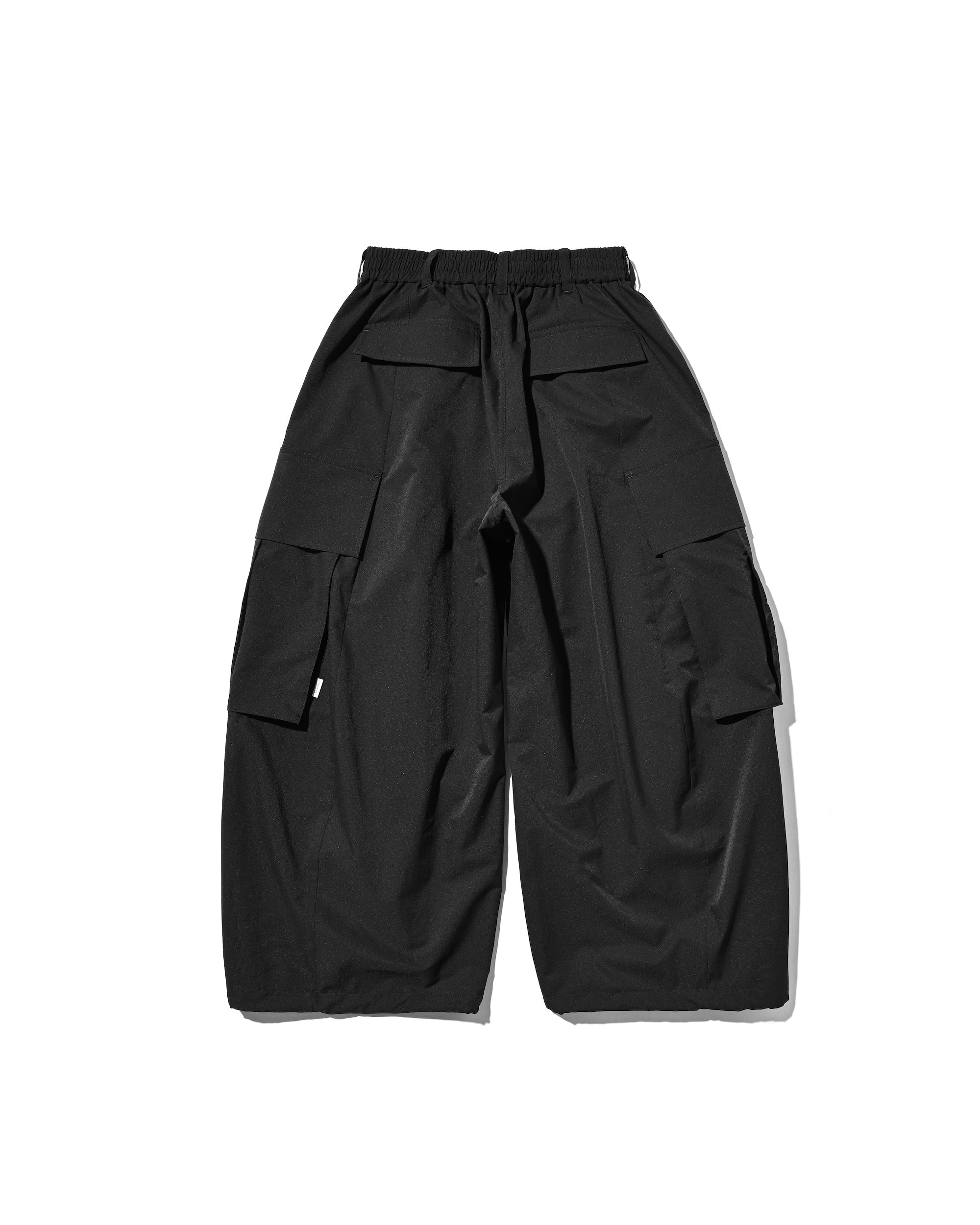 COOL DOTS®︎  MEGA POCKET BALLOON CARGO PANTS (BLACK)
