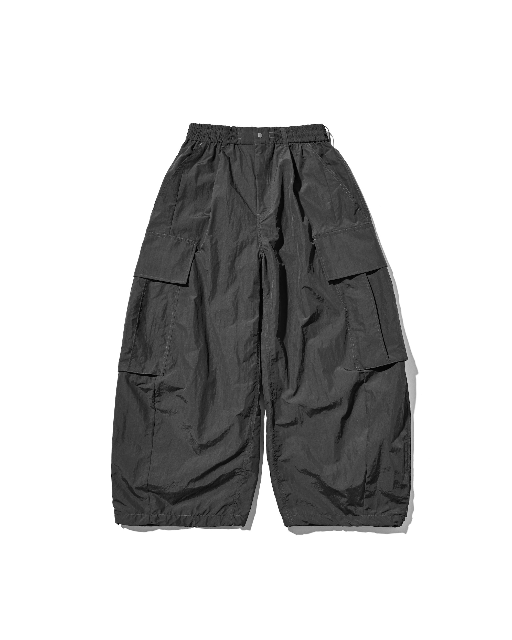 ACTIVE CITY MEGA POCKET BALLOON CARGO PANTS (GRAY)