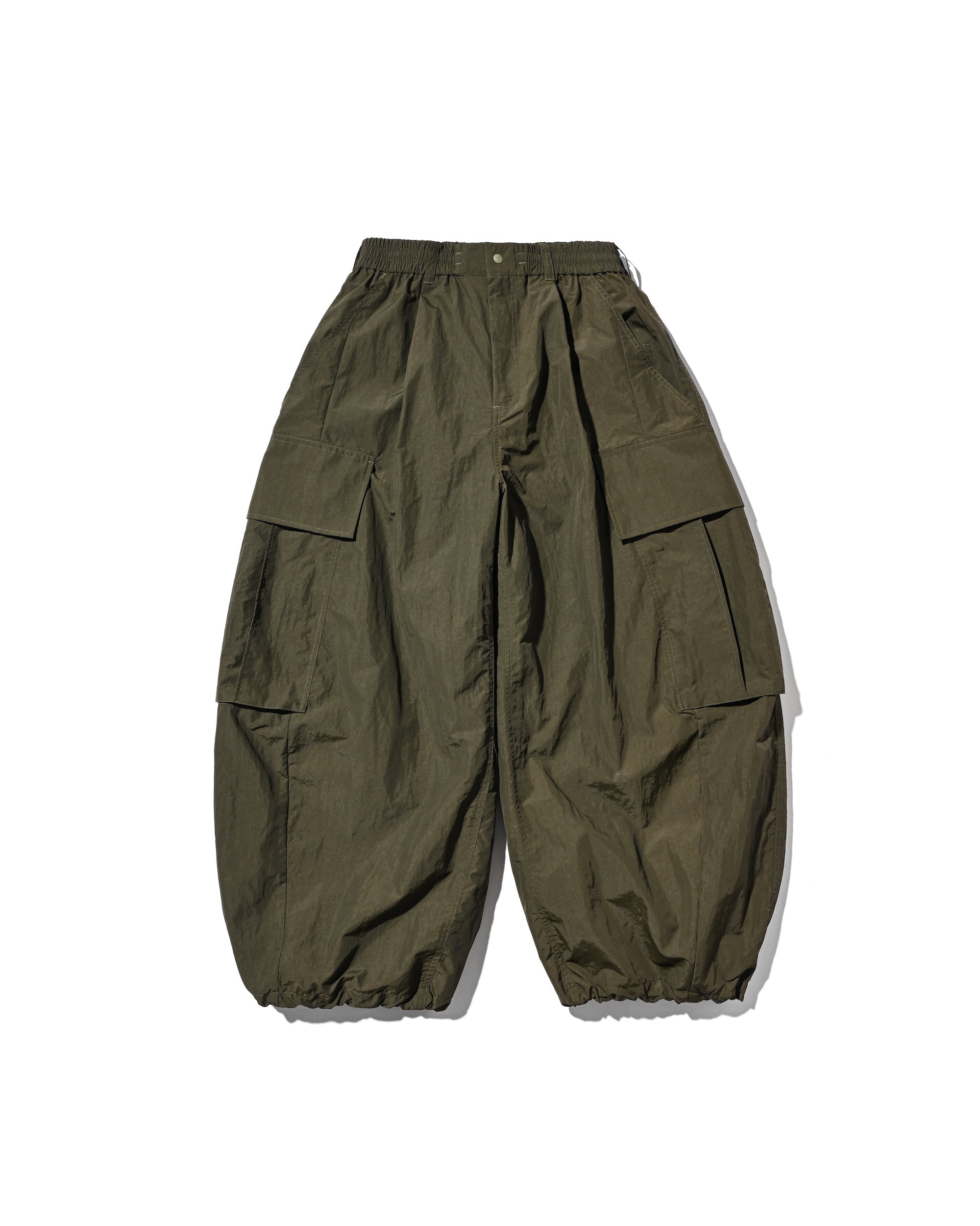 【3.11 WED 20:00- IN STOCK】ACTIVE CITY MEGA POCKET BALLOON CARGO PANTS (OLIVE)