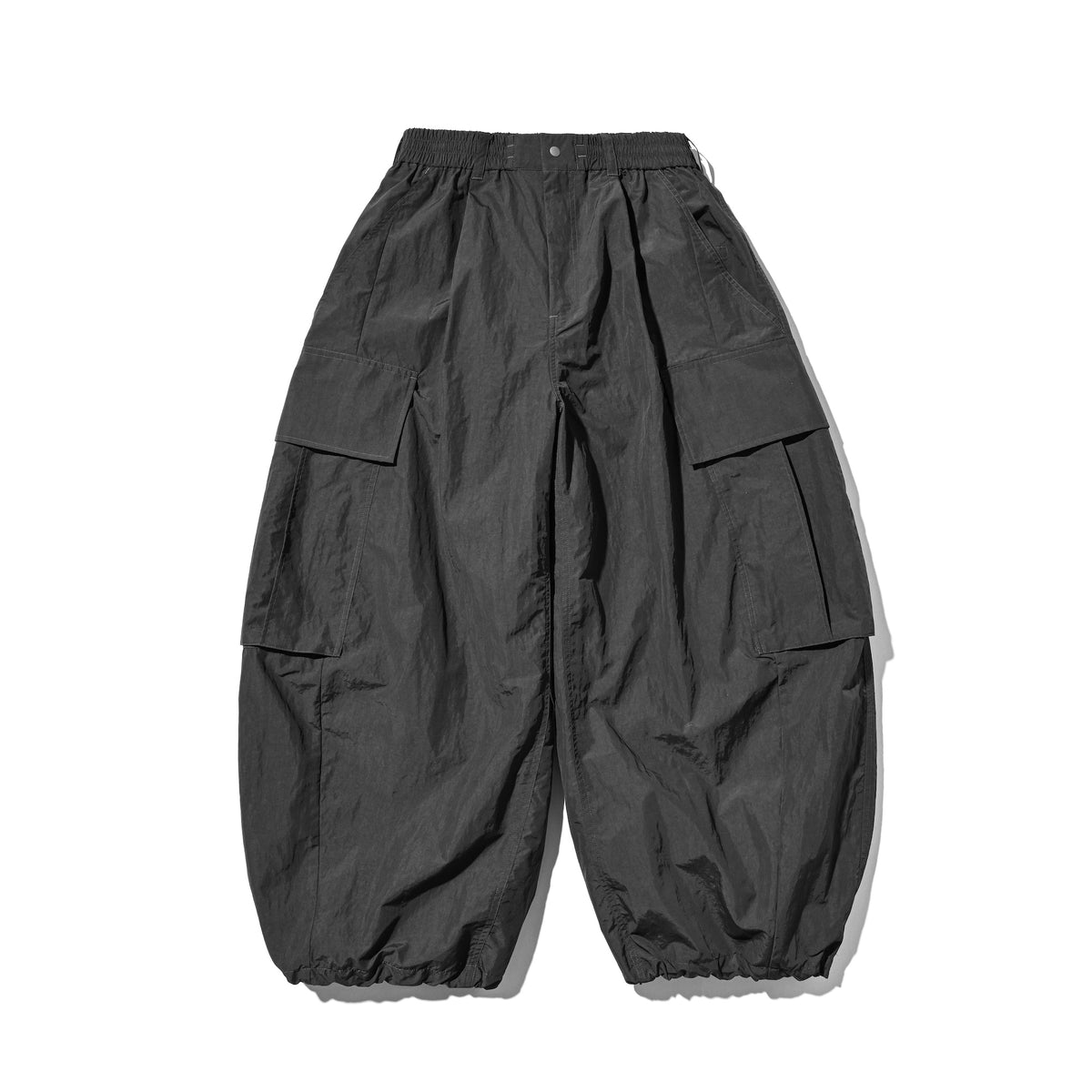 ACTIVE CITY MEGA POCKET BALLOON CARGO PANTS (GRAY)