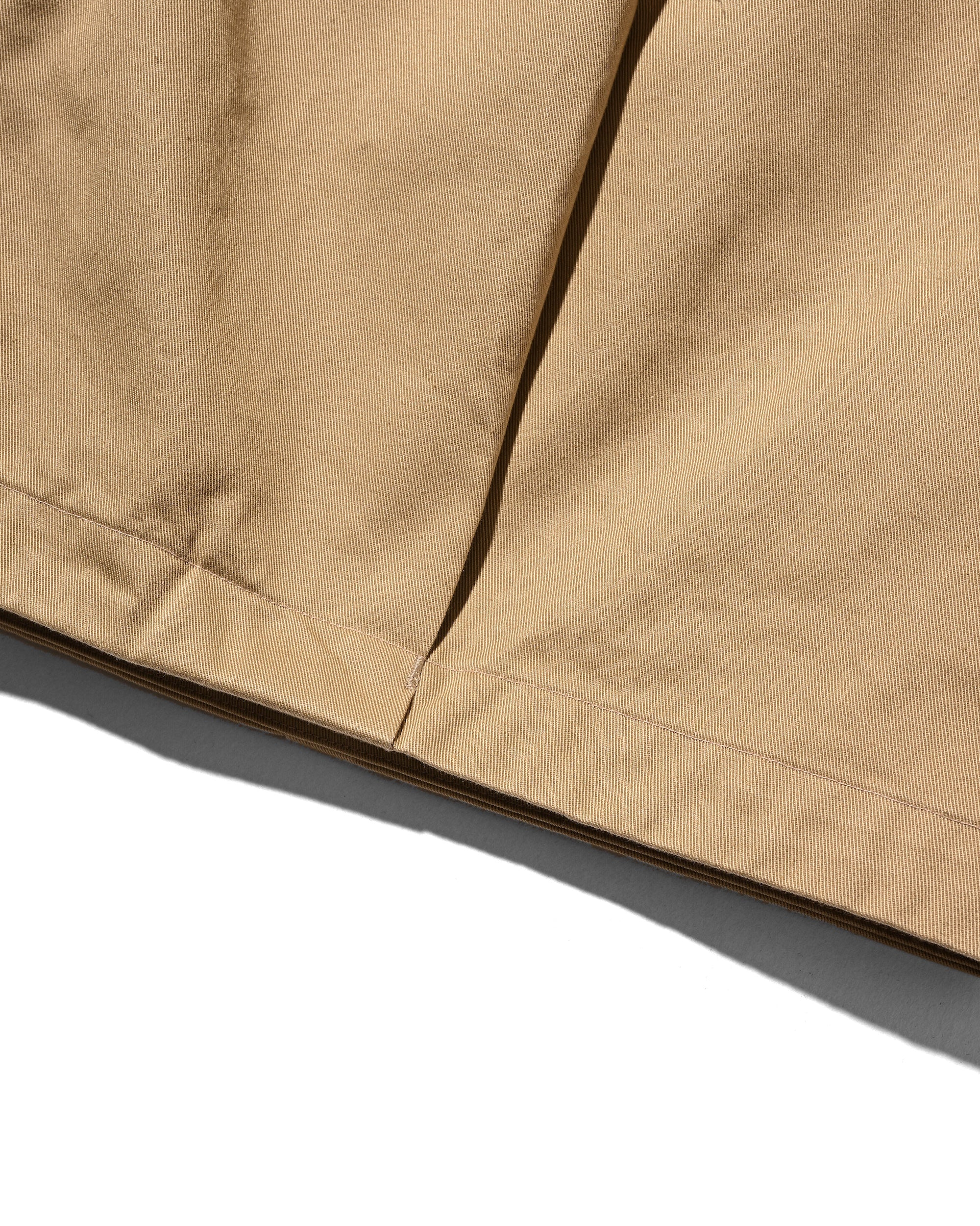 【3.14 SAT 20:00- IN STOCK】FLAP WIDE BALLOON HALF PANTS (BEIGE)