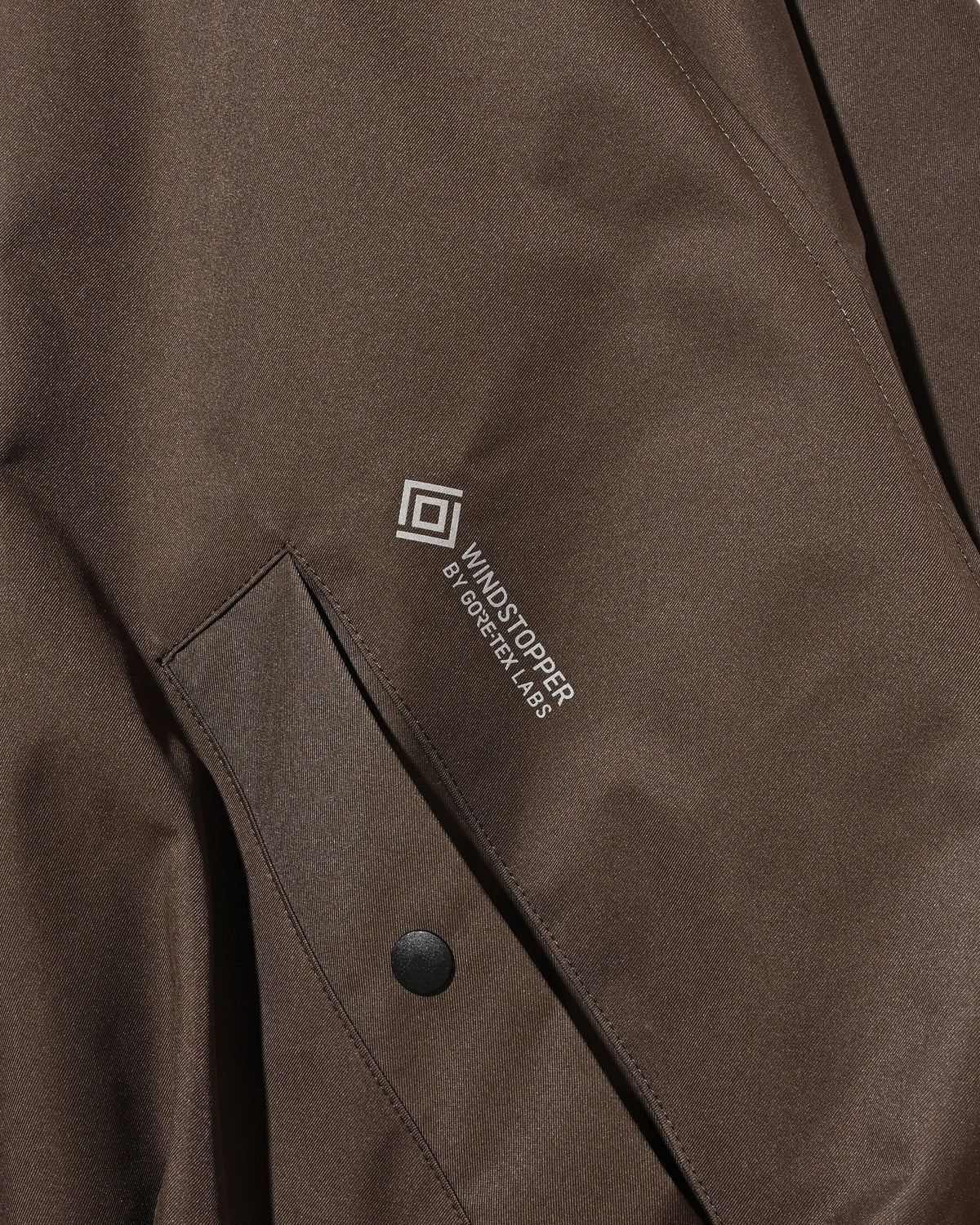 【10.17 SAT 20:00- IN STOCK】 +phenix WINDSTOPPER® by GORE-TEX LABS TWILL CITY STAND BALLOON UTILITY JACKET (URBAN BROWN)