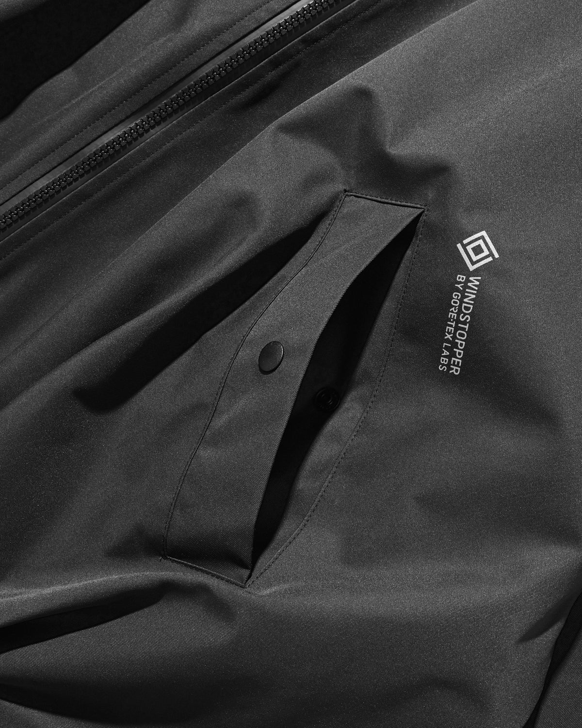 【10.17 SAT 20:00- IN STOCK】 +phenix WINDSTOPPER® by GORE-TEX LABS TWILL CITY STAND BALLOON UTILITY JACKET (SHADOW GRAY)