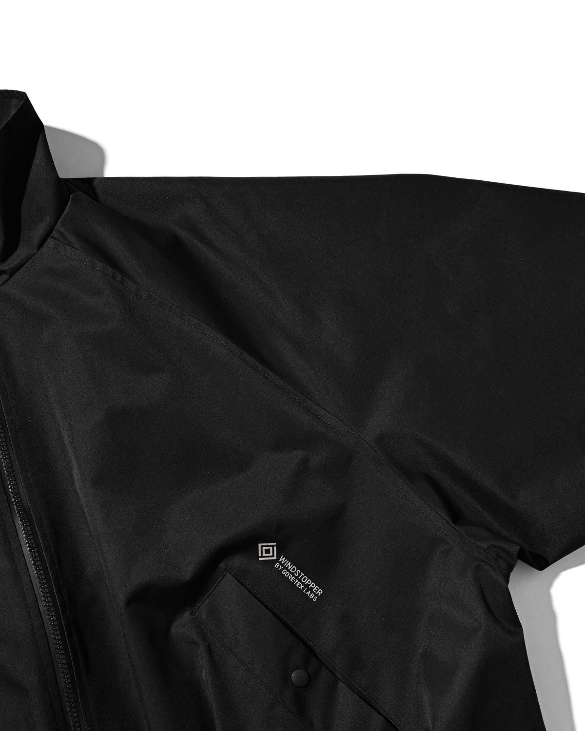 【10.17 SAT 20:00- IN STOCK】 +phenix WINDSTOPPER® by GORE-TEX LABS TWILL CITY STAND BALLOON UTILITY JACKET (BLACK)