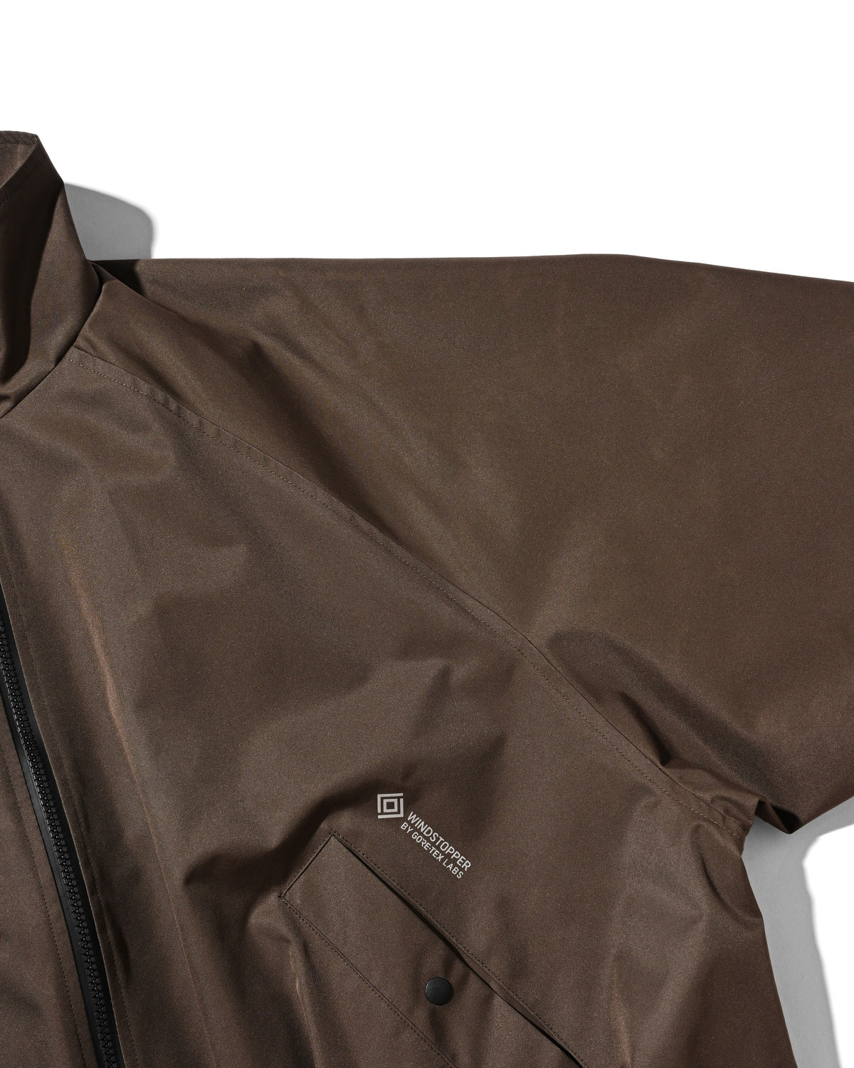 【10.17 SAT 20:00- IN STOCK】 +phenix WINDSTOPPER® by GORE-TEX LABS TWILL CITY STAND BALLOON UTILITY JACKET (URBAN BROWN)