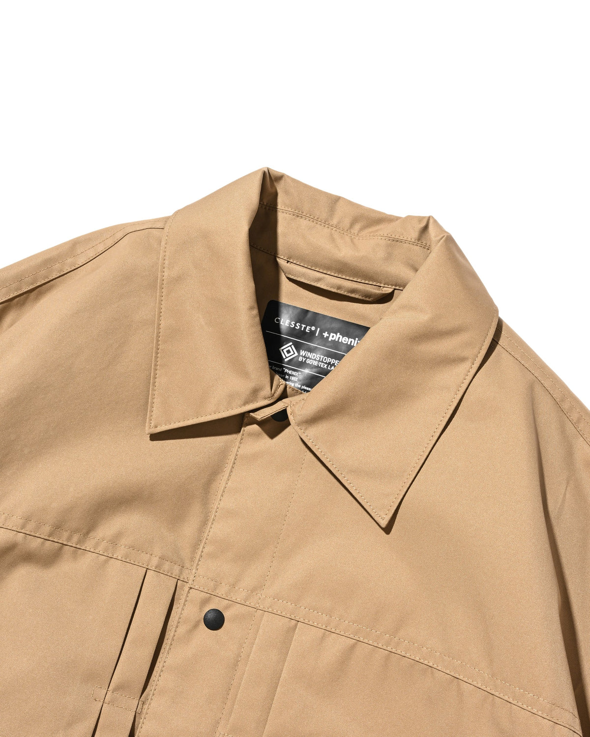 【10.28 WED 20:00- IN STOCK】 +phenix WINDSTOPPER® by GORE-TEX LABS TWILL CITY 1ST TYPE JACKET (CAMEL BEIGE)