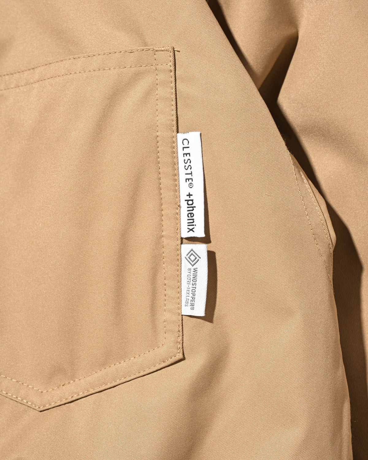 【10.28 WED 20:00- IN STOCK】 +phenix WINDSTOPPER® by GORE-TEX LABS TWILL CITY 1ST TYPE JACKET (CAMEL BEIGE)