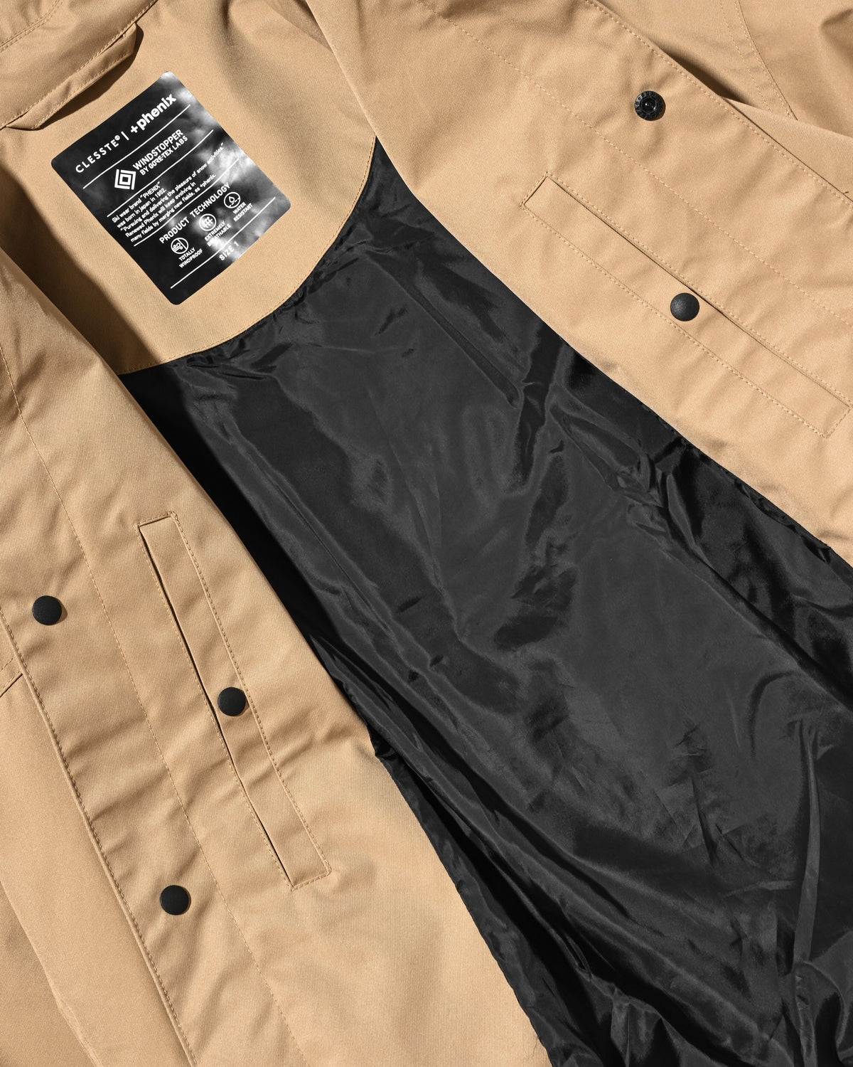 【10.28 WED 20:00- IN STOCK】 +phenix WINDSTOPPER® by GORE-TEX LABS TWILL CITY 1ST TYPE JACKET (CAMEL BEIGE)
