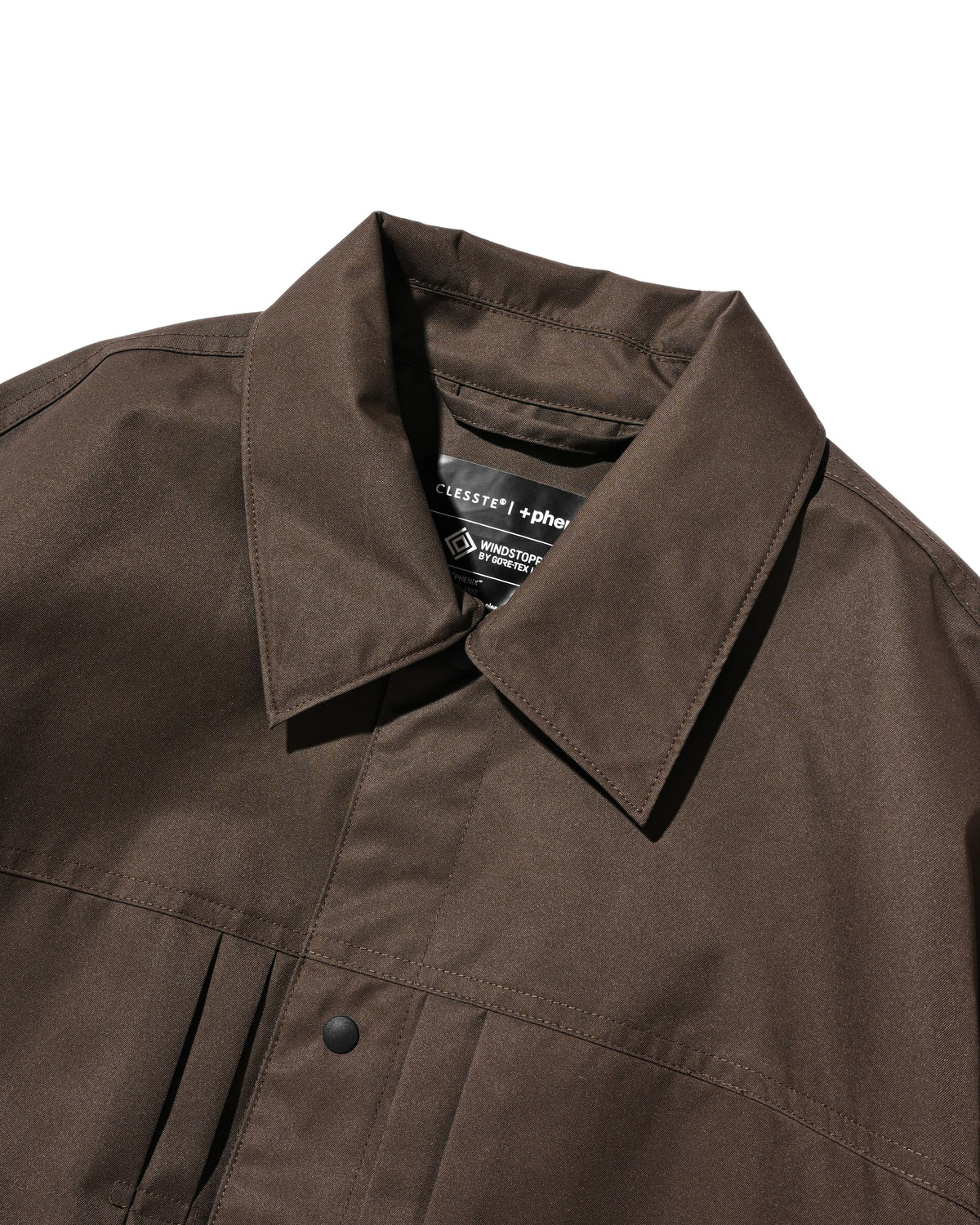【10.28 WED 20:00- IN STOCK】 +phenix WINDSTOPPER® by GORE-TEX LABS TWILL CITY 1ST TYPE JACKET (URBAN BROWN)